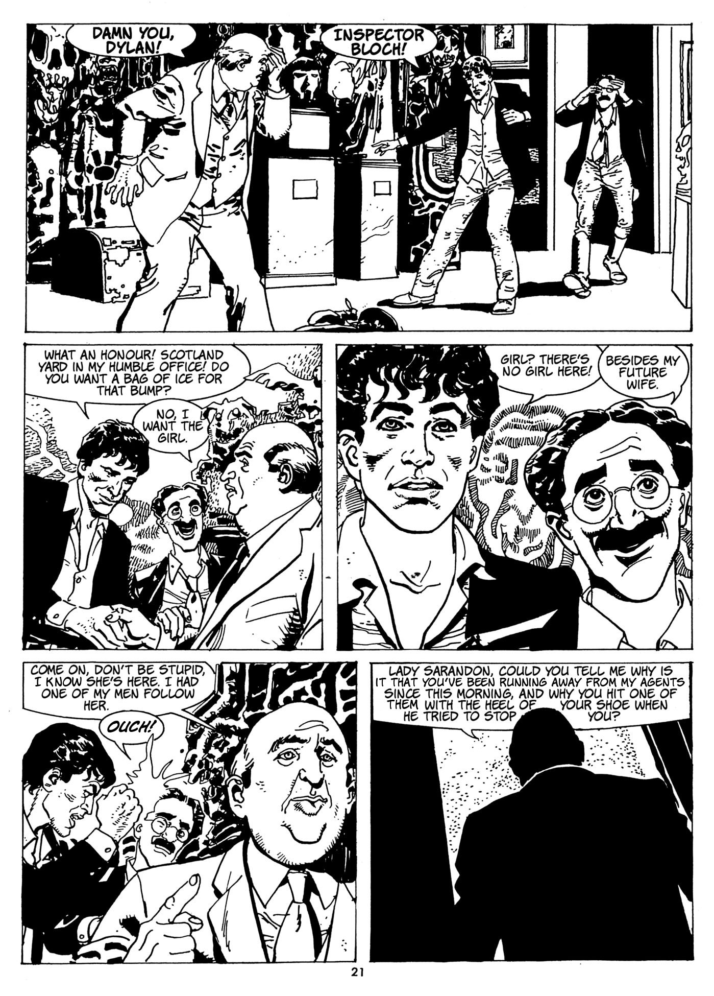 Read online Dylan Dog (1986) comic -  Issue #2 - 21