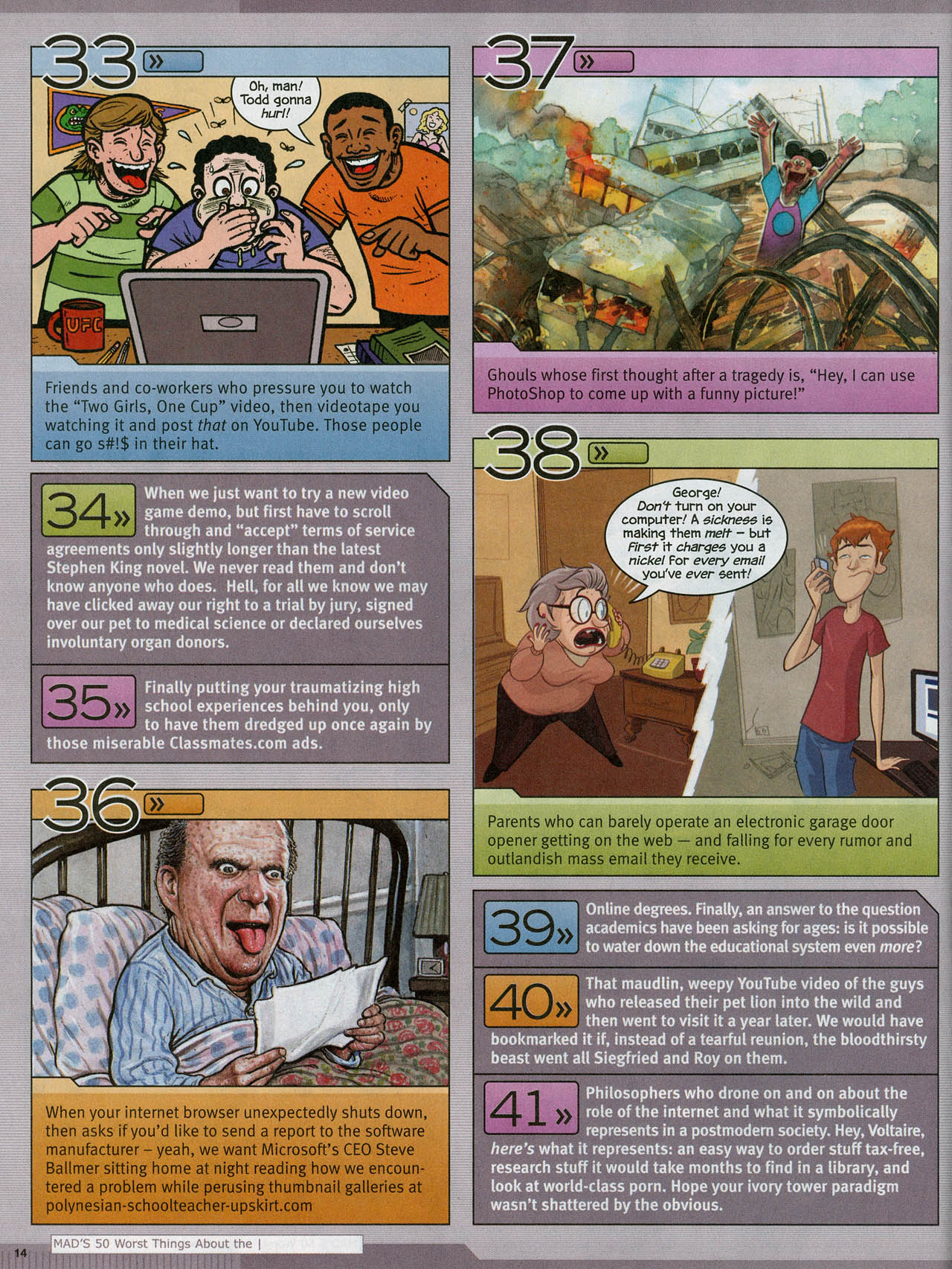 Read online MAD comic -  Issue #494 - 13