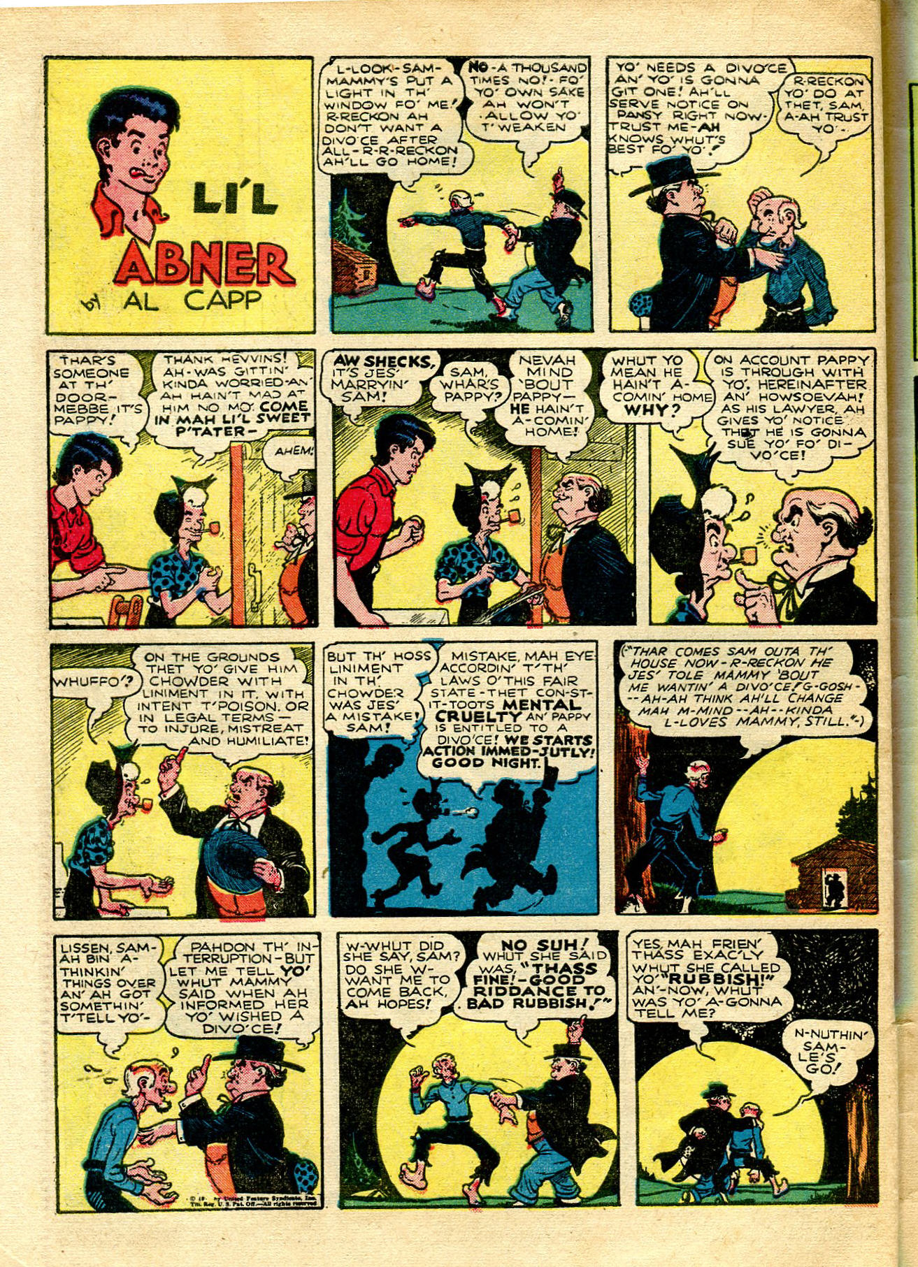 Read online Comics on Parade comic -  Issue #36 - 58