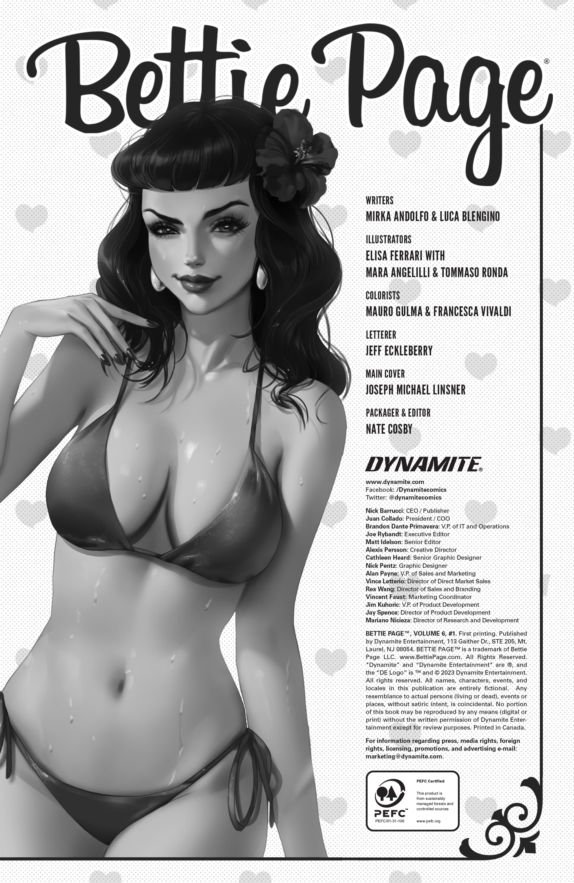 Read online Bettie Page (2023) comic -  Issue #1 - 7