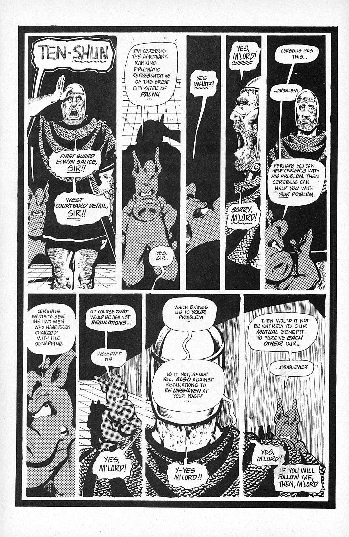 Read online Cerebus comic -  Issue #29 - 16