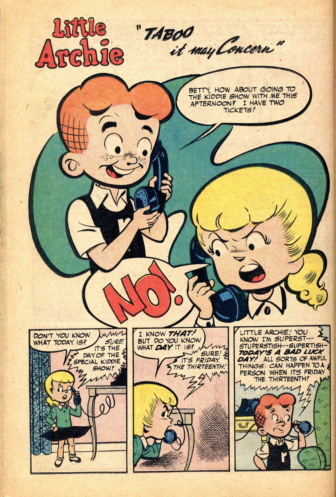 Read online Little Archie (1956) comic -  Issue #9 - 24