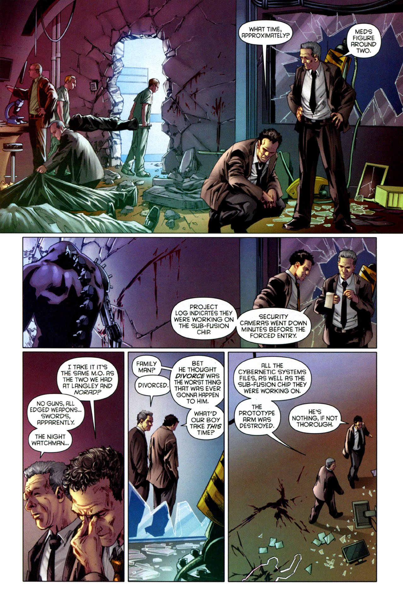 Read online Bionic Man comic -  Issue #1 - 23
