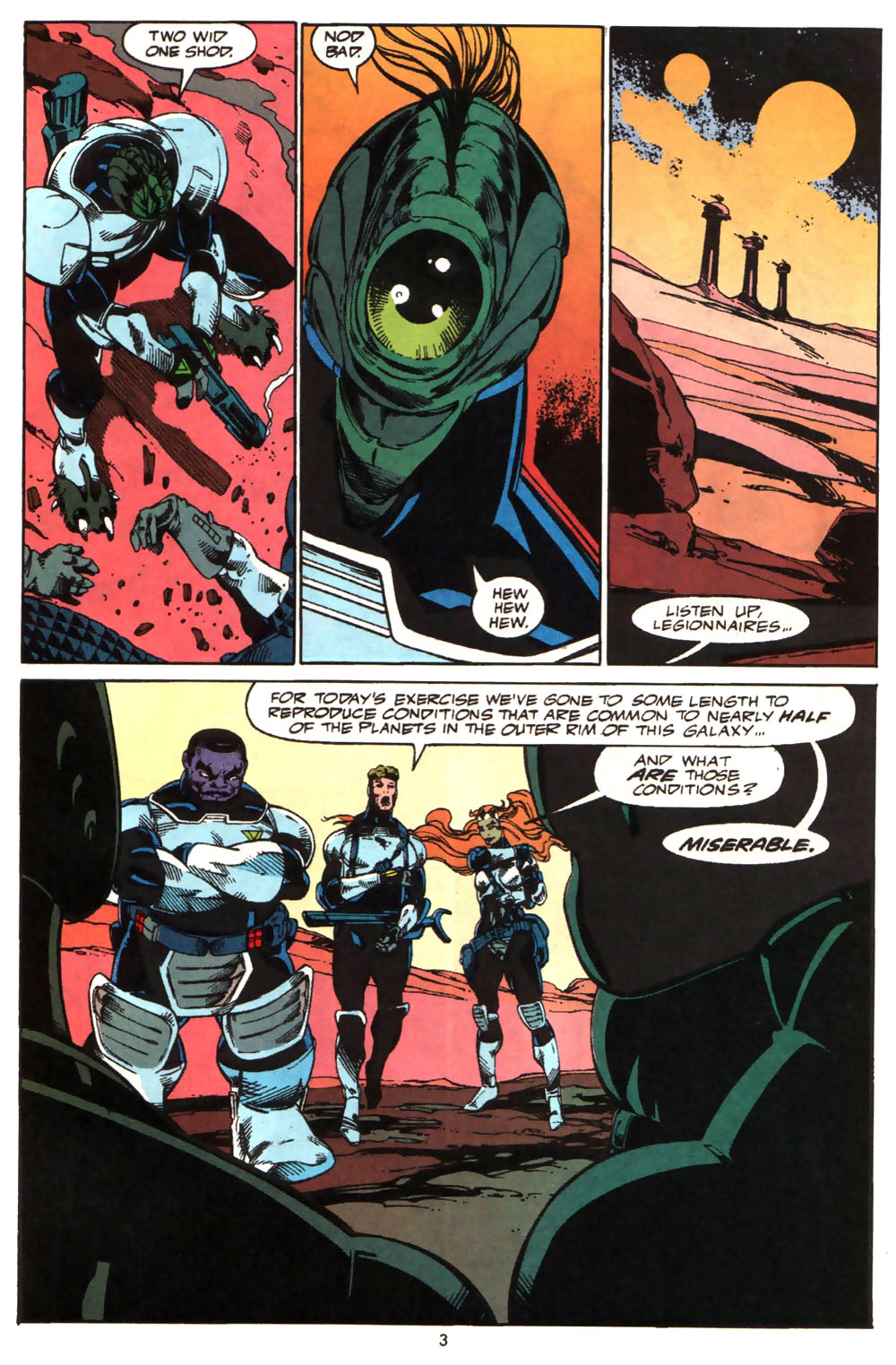 Read online Alien Legion (1987) comic -  Issue #7 - 5
