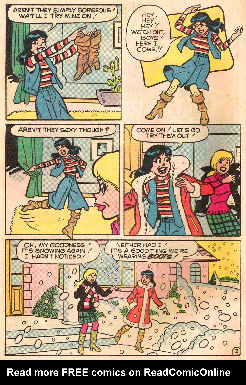 Read online Archie's Girls Betty and Veronica comic -  Issue #268 - 4
