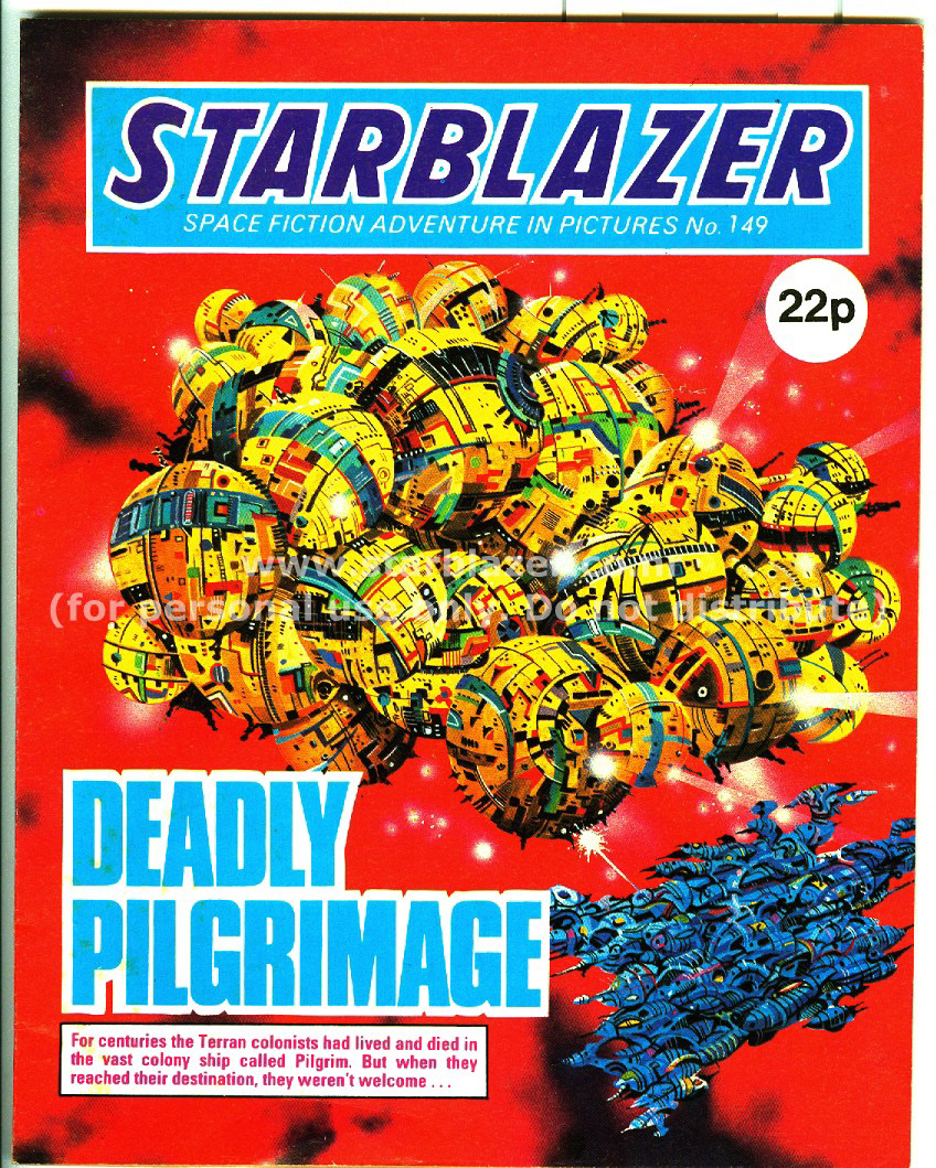 Read online Starblazer comic -  Issue #149 - 1