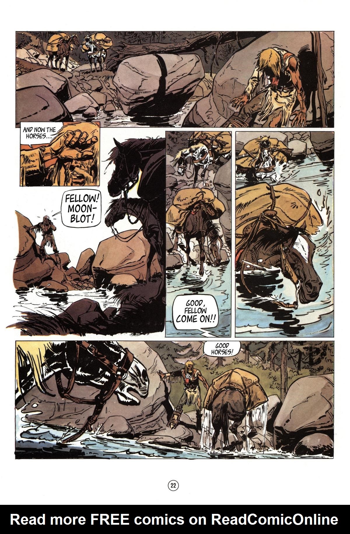 Read online Buddy Longway comic -  Issue #4 - 22