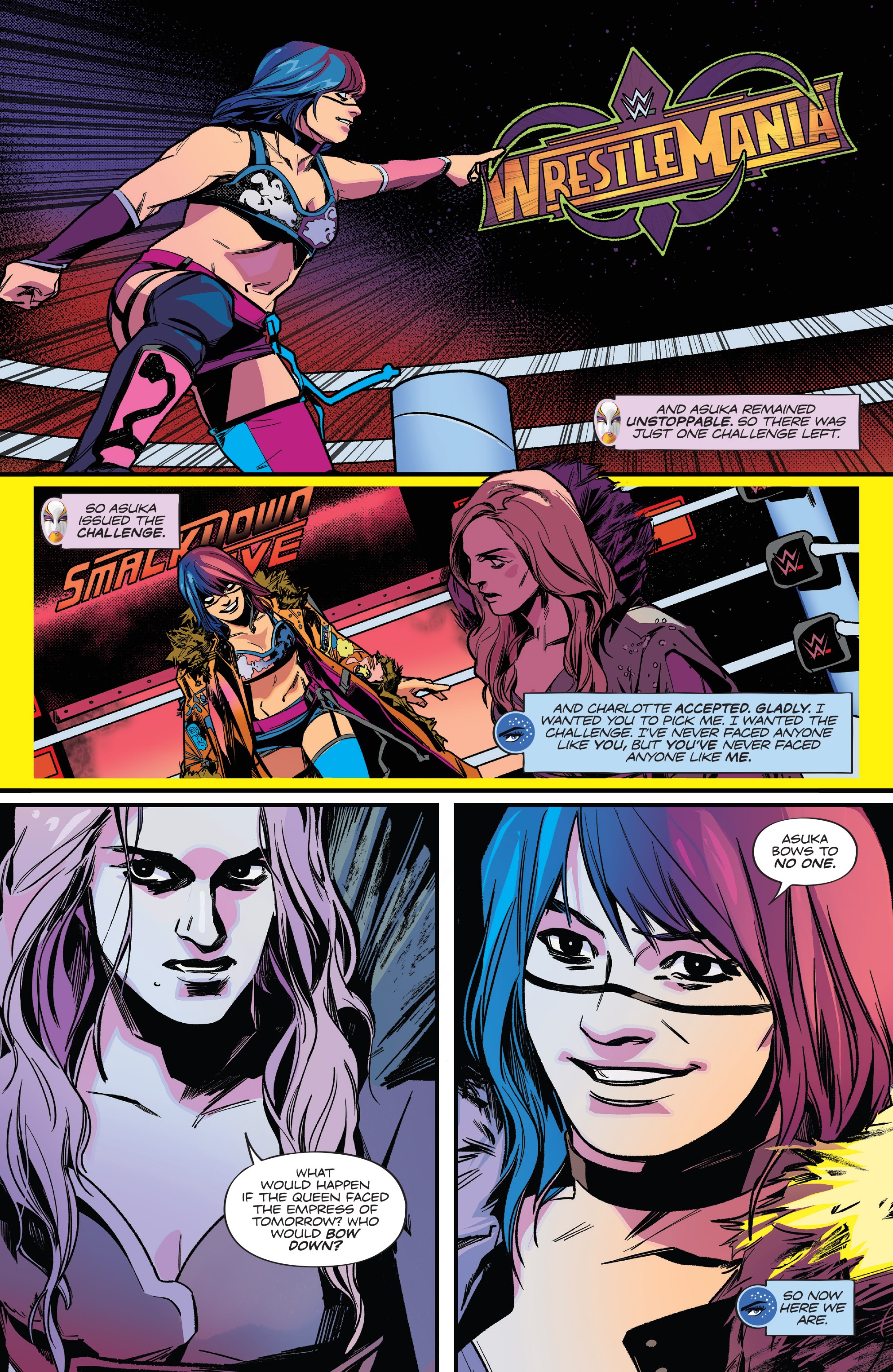Read online WWE: Wrestlemania 2019 Special comic -  Issue # Full - 8