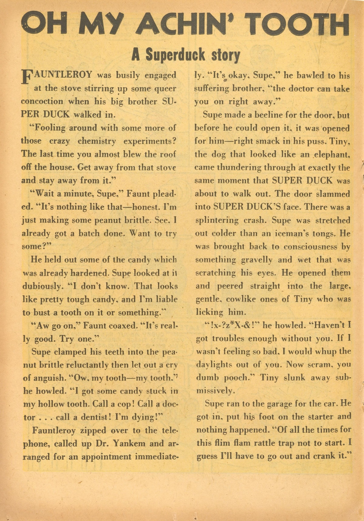 Read online Super Duck Comics comic -  Issue #16 - 26