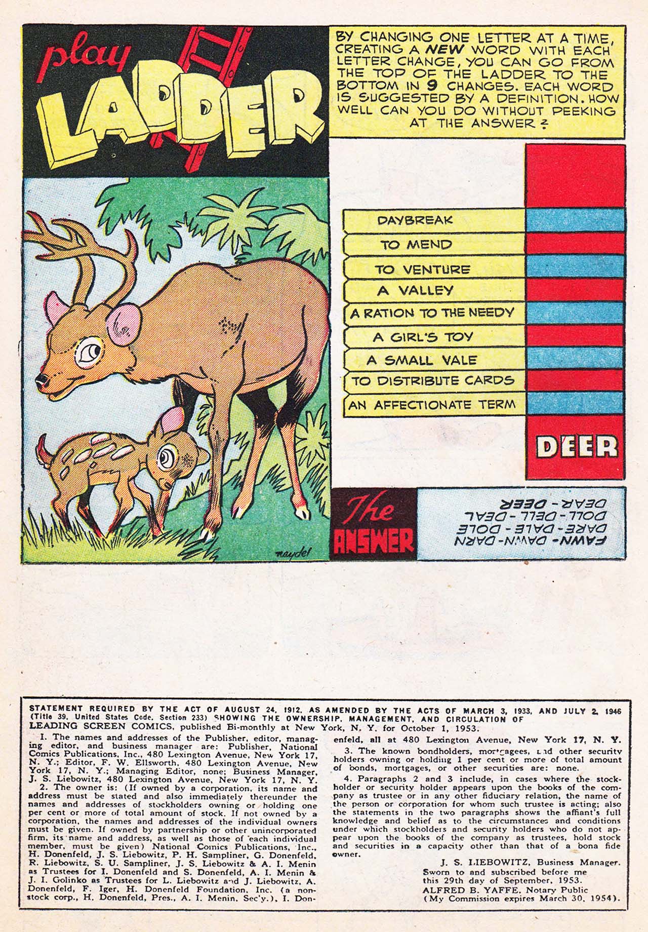 Read online Leading Screen Comics comic -  Issue #65 - 22