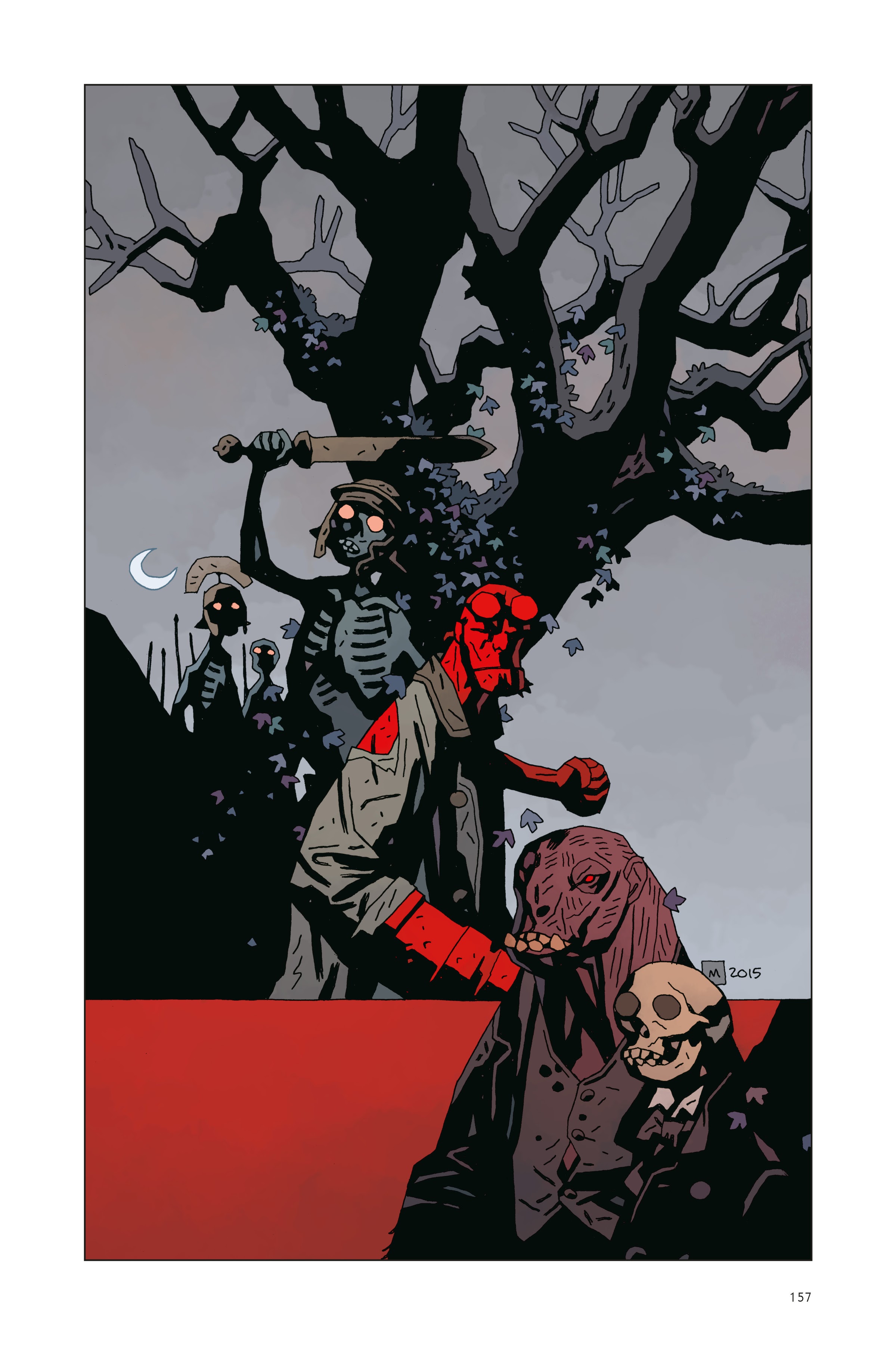Read online Hellboy: 25 Years of Covers comic -  Issue # TPB (Part 2) - 59