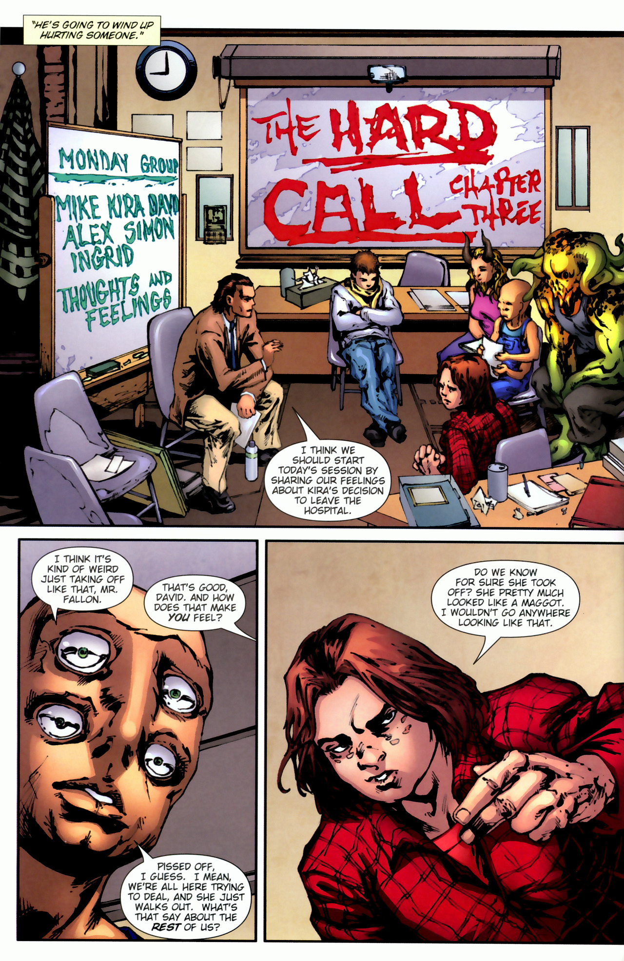 Read online George R.R. Martin's Wild Cards: The Hard Call comic -  Issue #3 - 4