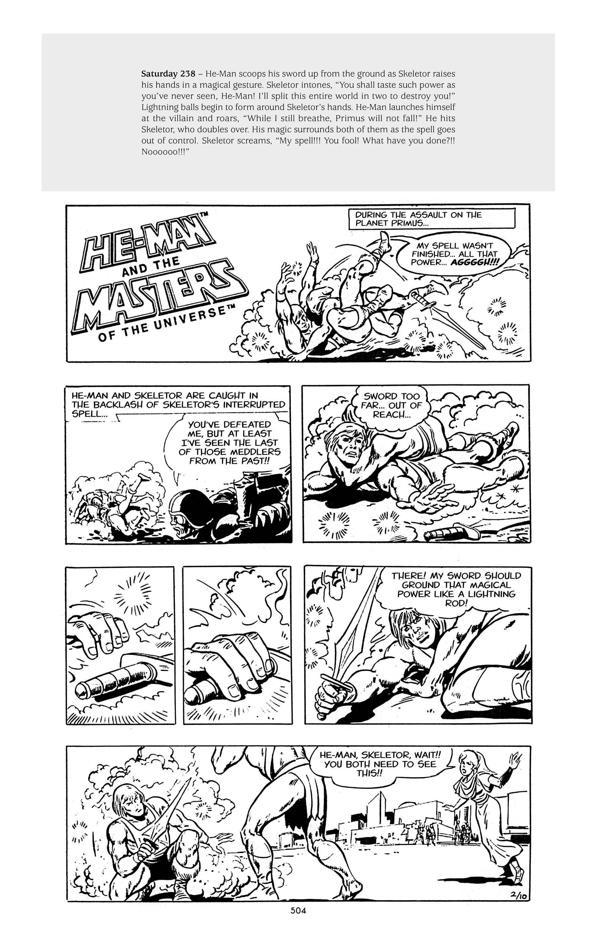 Read online He-Man and the Masters of the Universe: The Newspaper Comic Strips comic -  Issue # TPB (Part 5) - 104