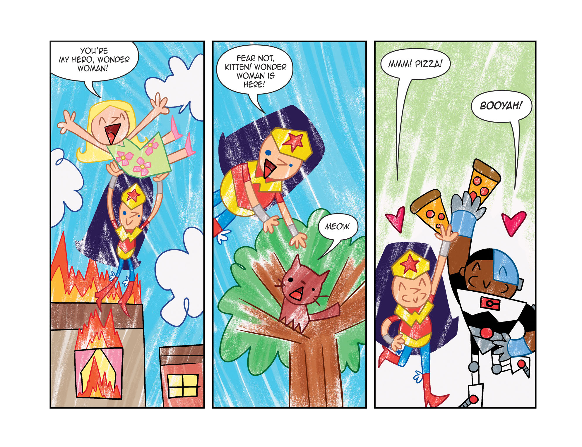 Read online DC Super Hero Girls: Out of the Bottle comic -  Issue #3 - 12