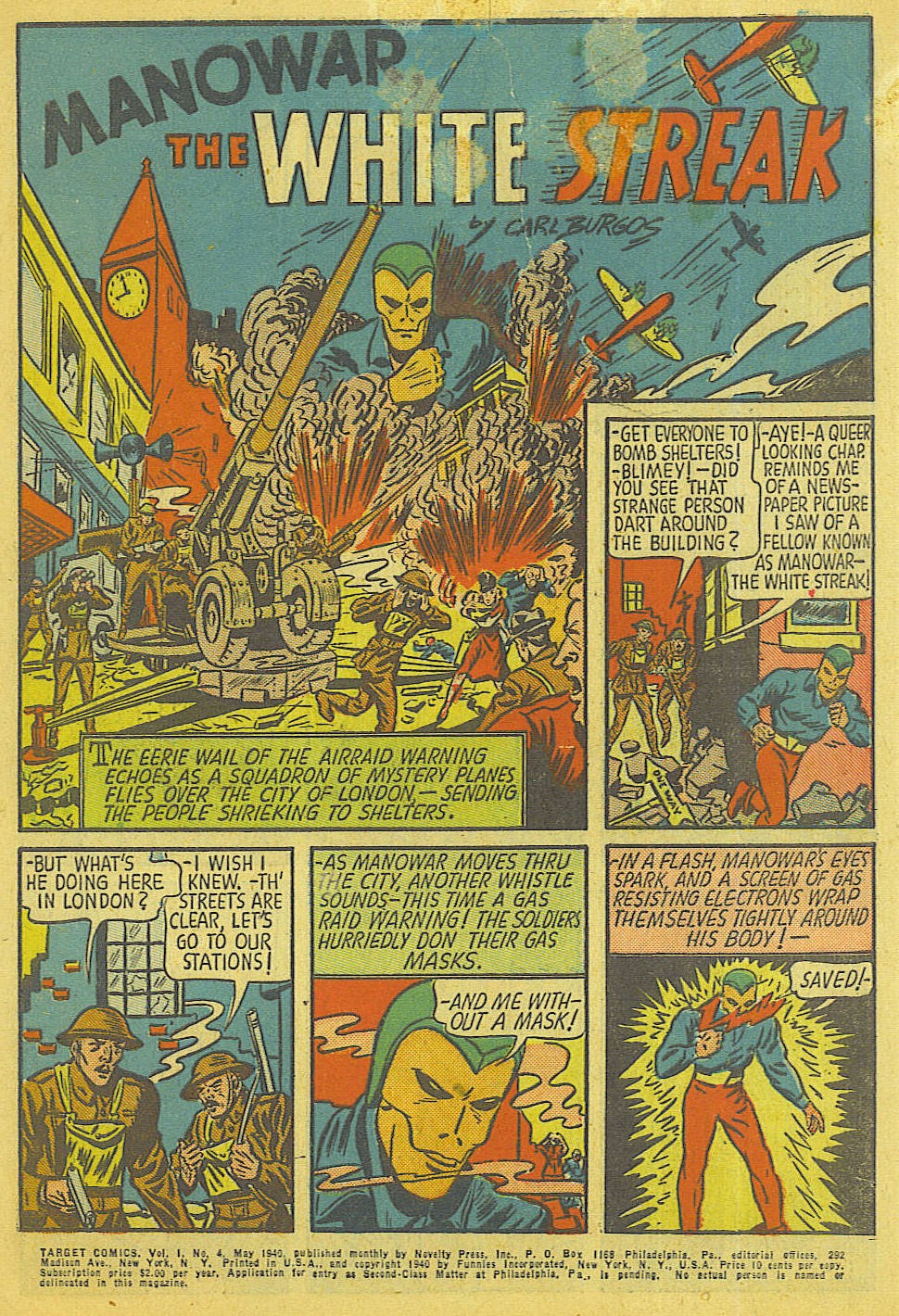 Read online Target Comics comic -  Issue #4 - 2