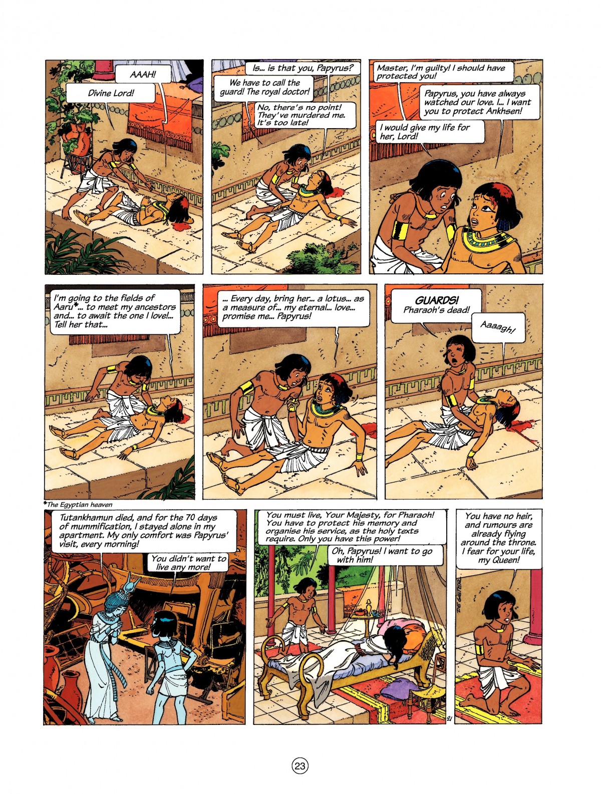 Read online Papyrus comic -  Issue #3 - 23