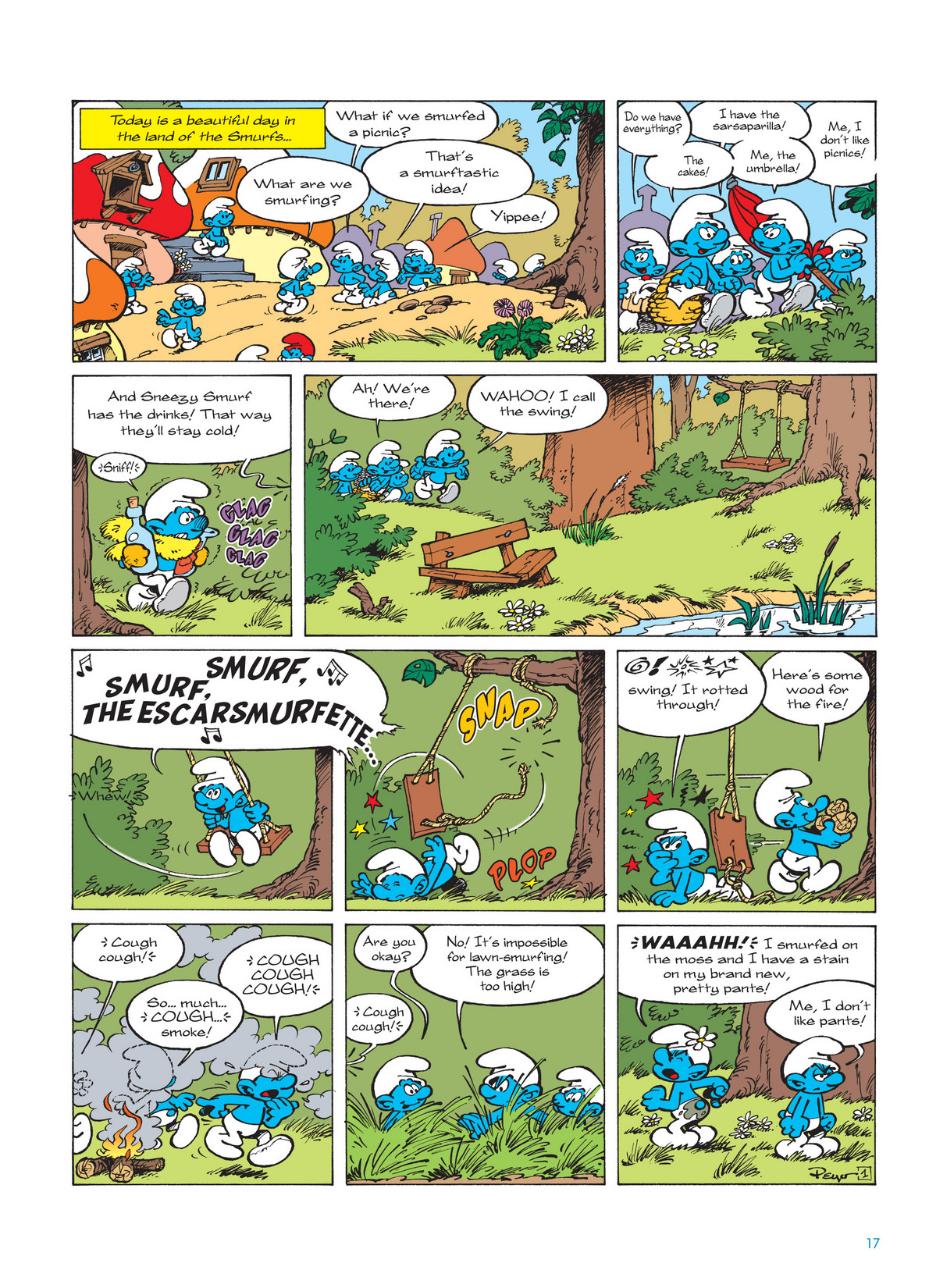 Read online The Smurfs comic -  Issue #10 - 18