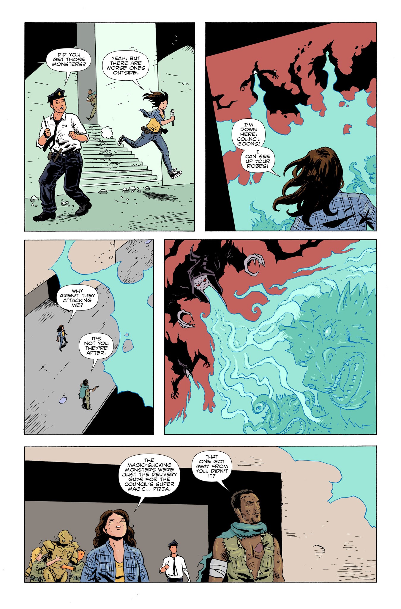 Read online Amelia Cole and the Enemy Unleashed comic -  Issue #6 - 4