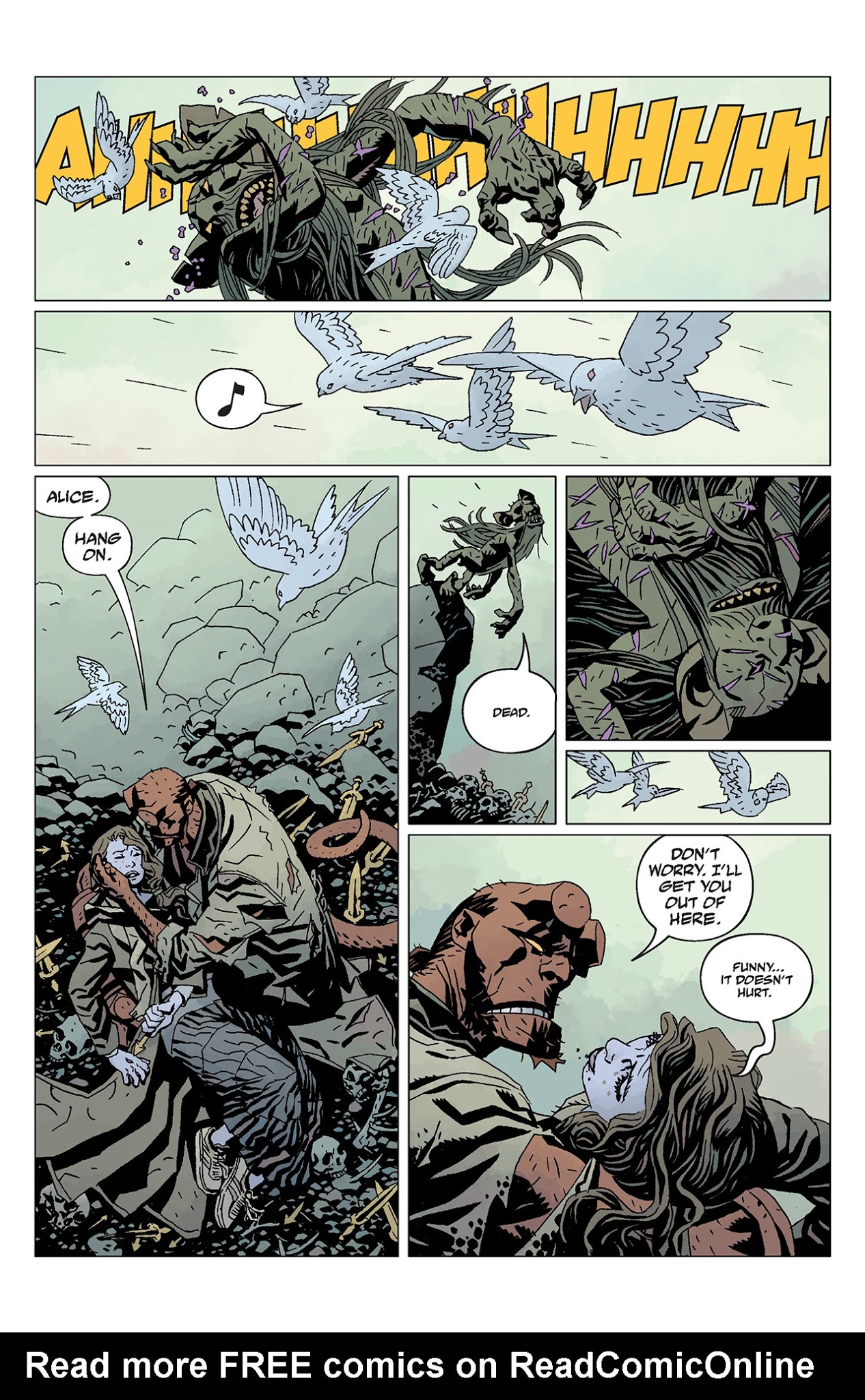 Read online Hellboy: The Wild Hunt comic -  Issue #4 - 17