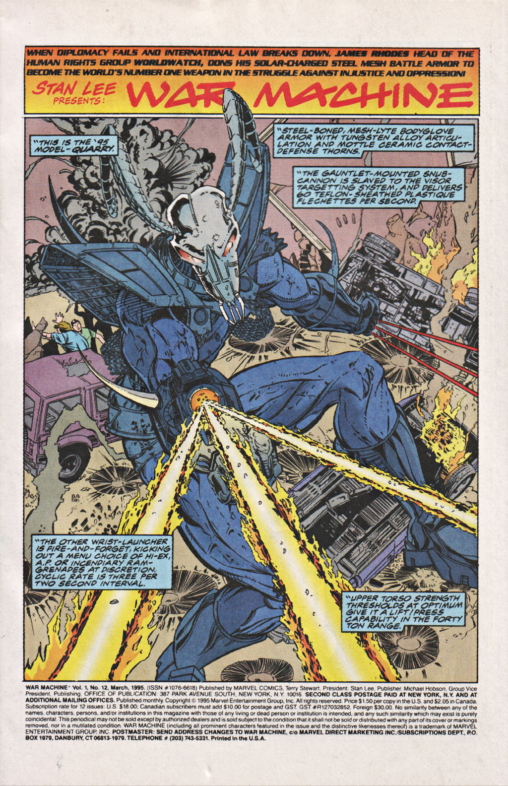 Read online War Machine (1994) comic -  Issue #12 - 2
