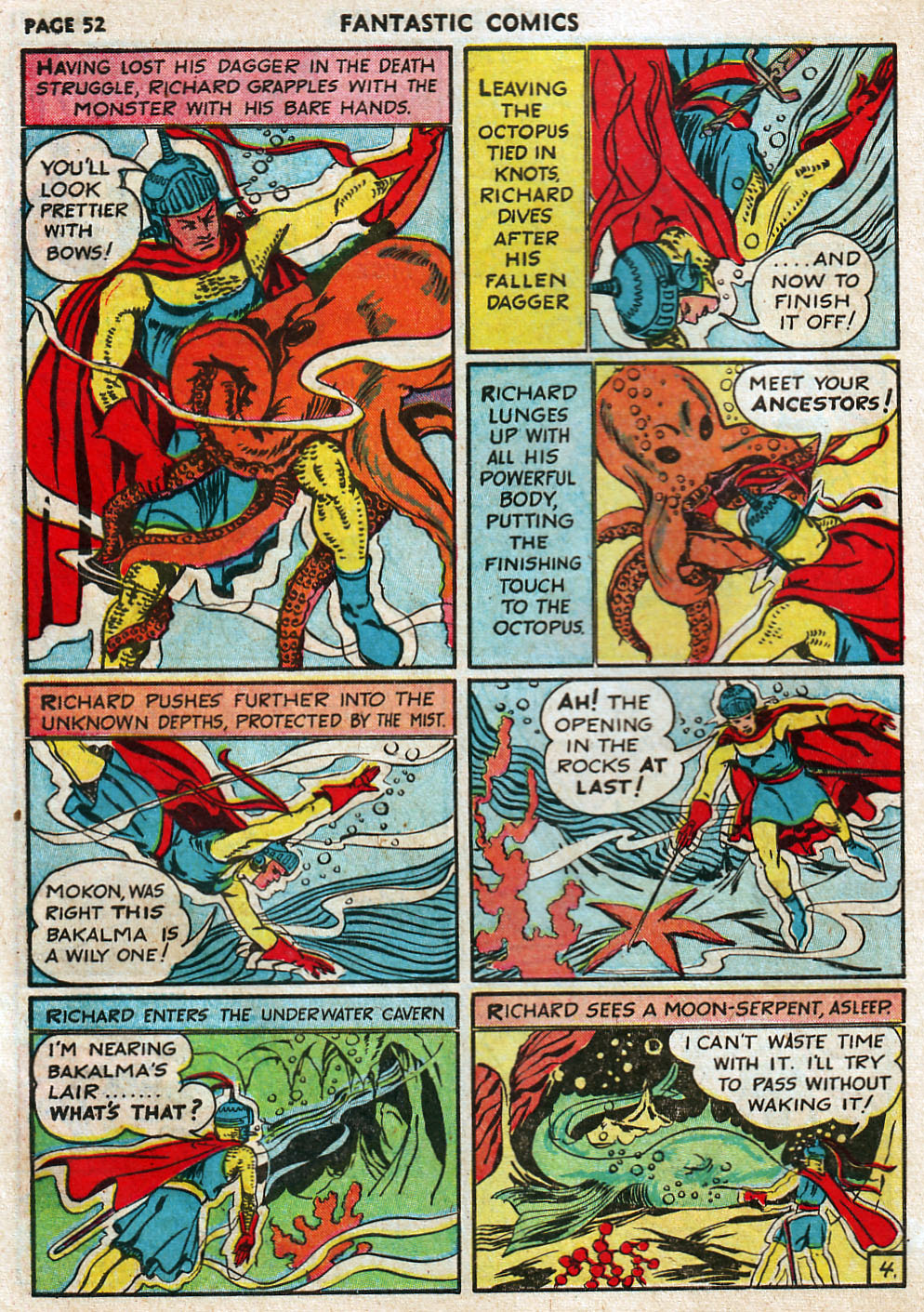 Read online Fantastic Comics comic -  Issue #17 - 53