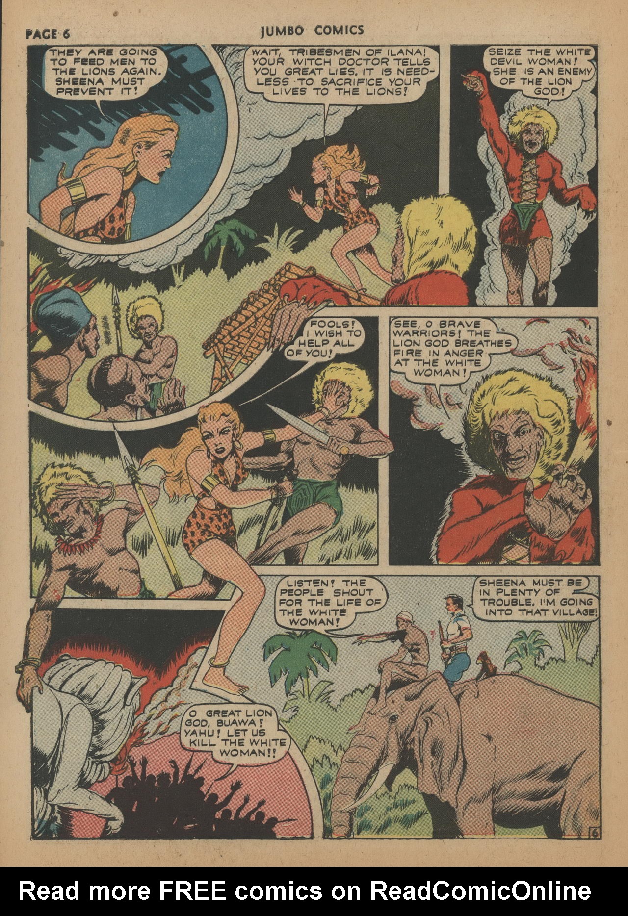 Read online Jumbo Comics comic -  Issue #41 - 8
