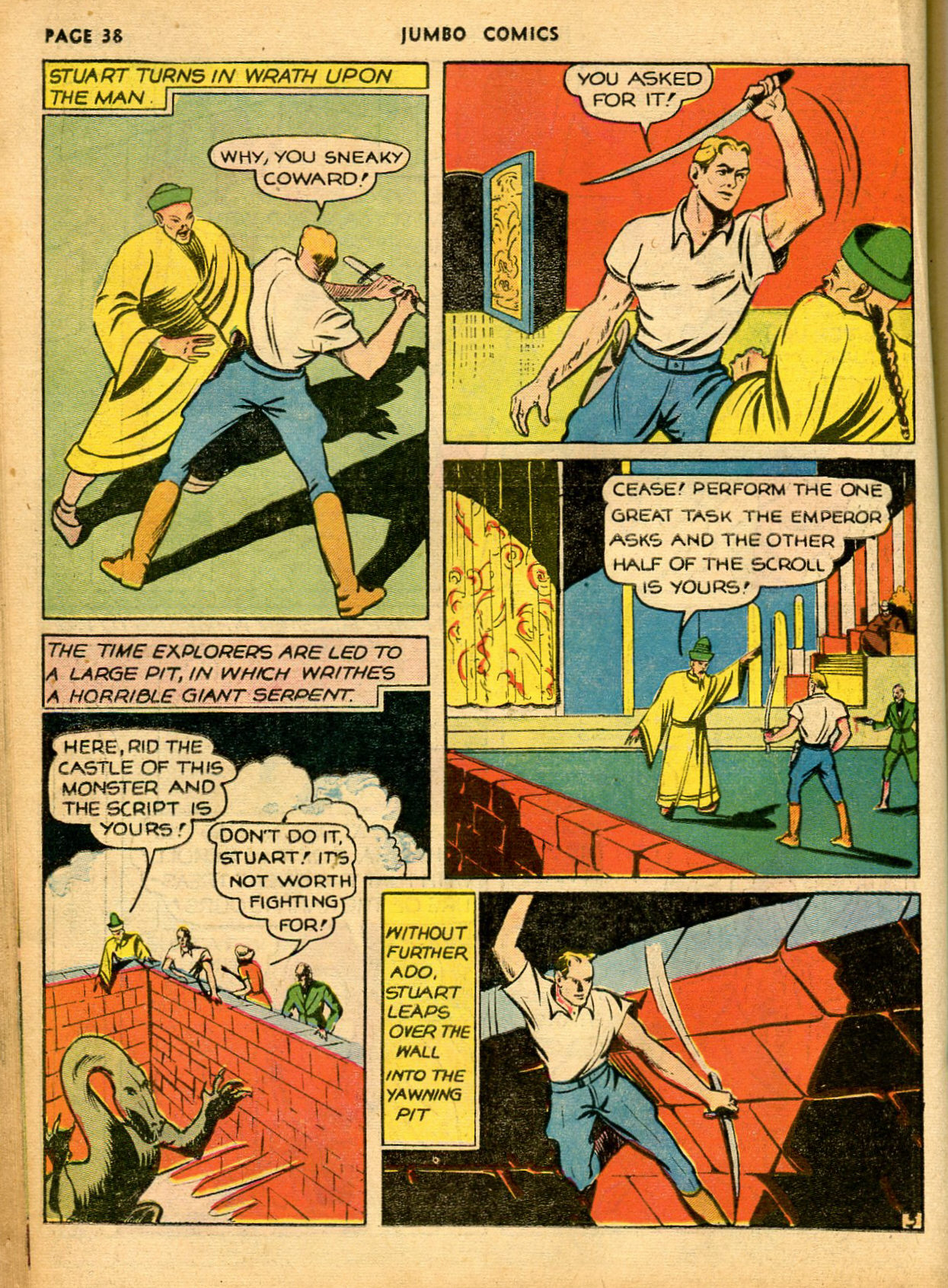 Read online Jumbo Comics comic -  Issue #21 - 40