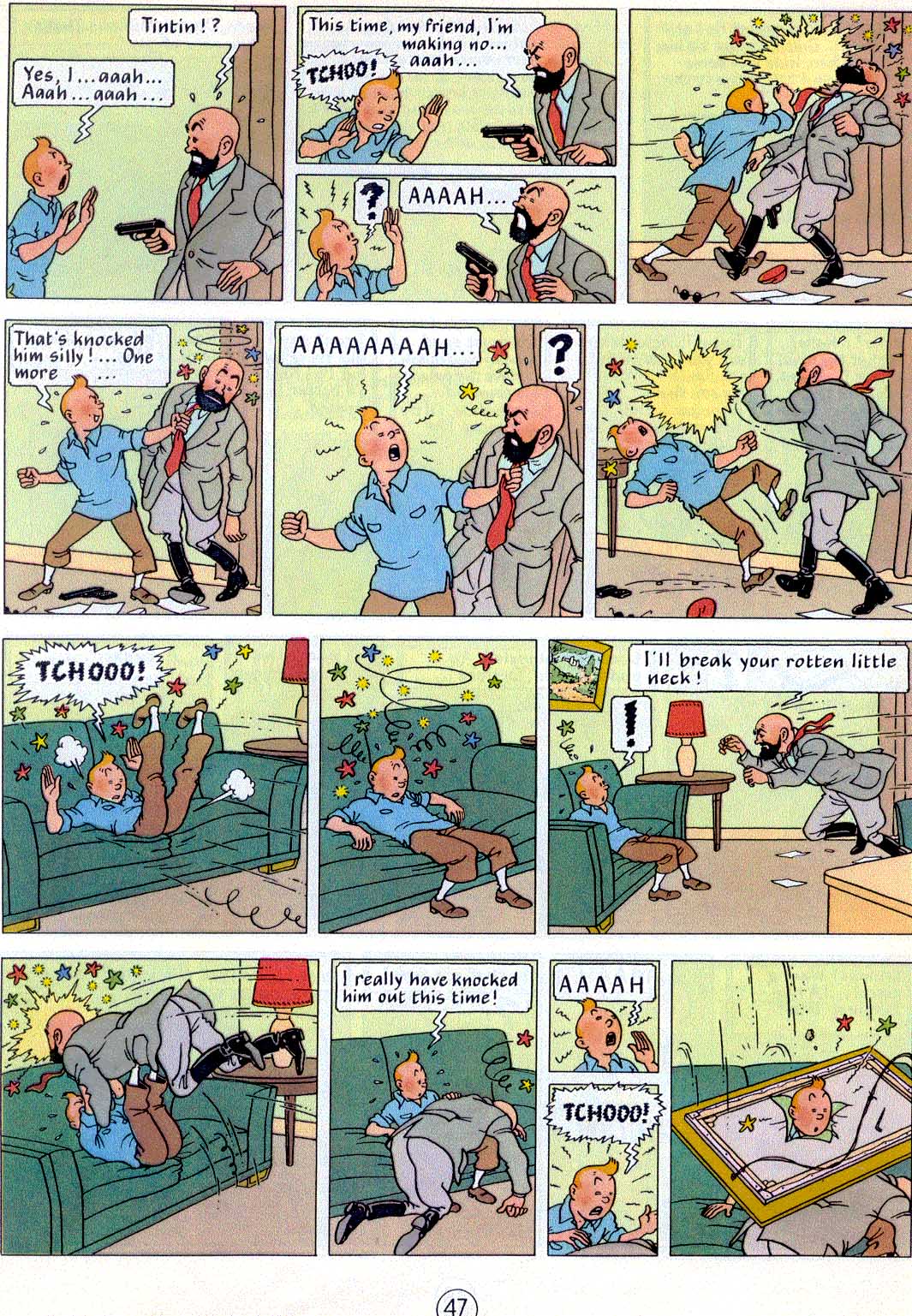 Read online The Adventures of Tintin comic -  Issue #15 - 51