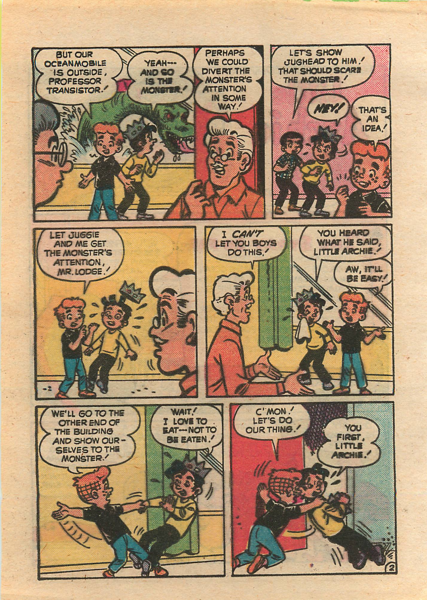 Read online Little Archie Comics Digest Magazine comic -  Issue #7 - 59