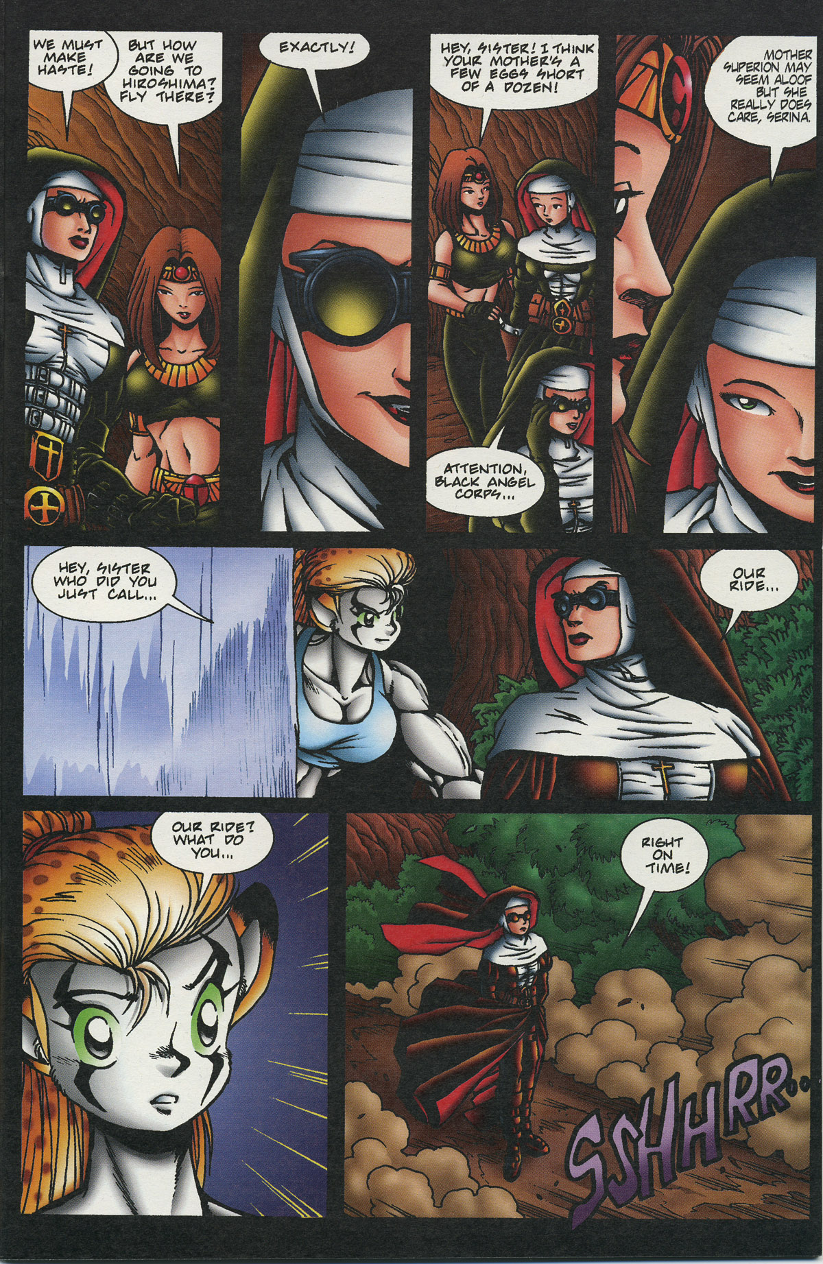 Read online Warrior Nun Areala: Rituals comic -  Issue #6 - 5