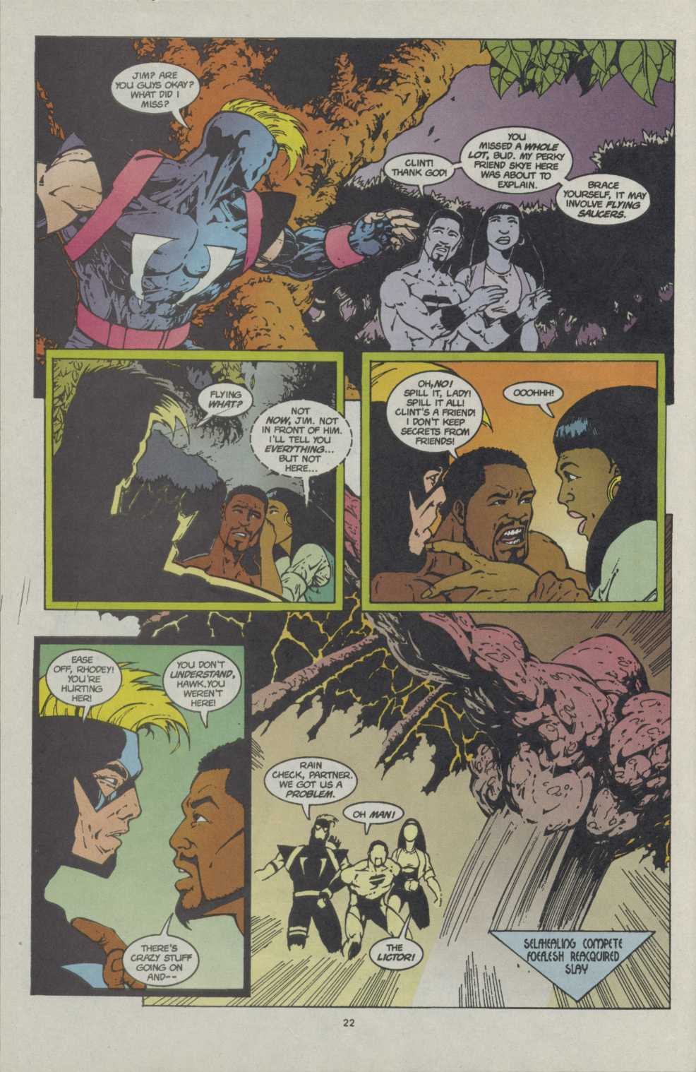 Read online War Machine (1994) comic -  Issue #19 - 17