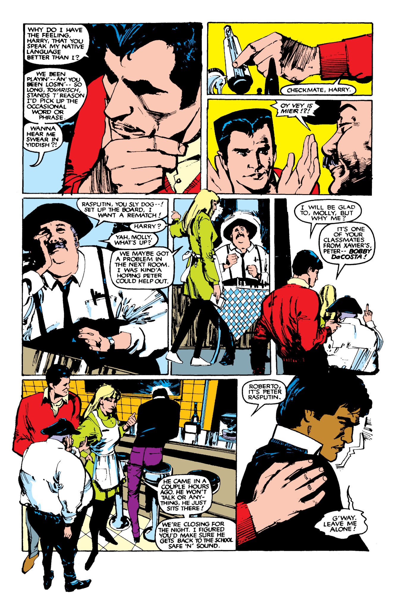 Read online New Mutants Classic comic -  Issue # TPB 3 - 174