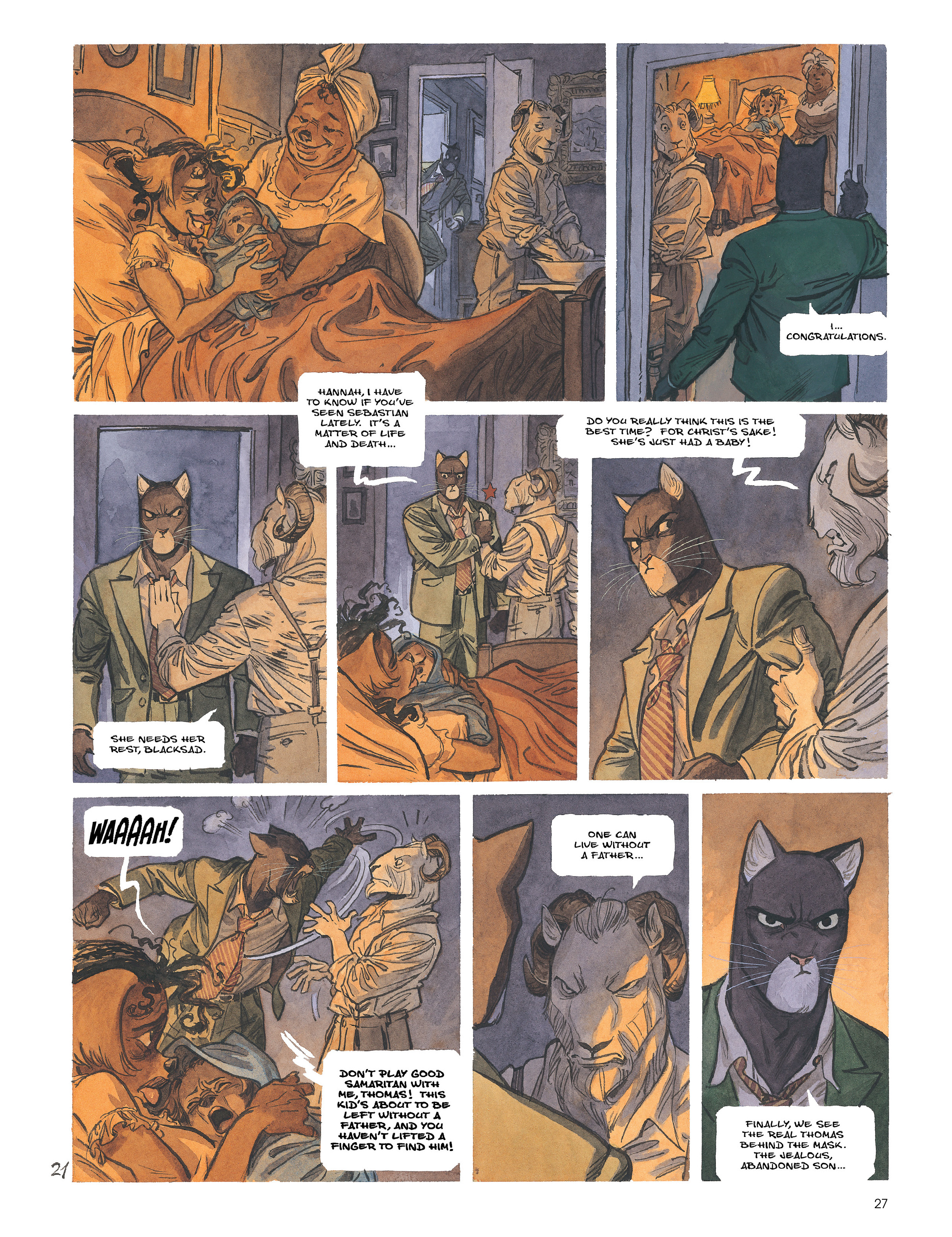 Read online Blacksad: A Silent Hell comic -  Issue # TPB - 28