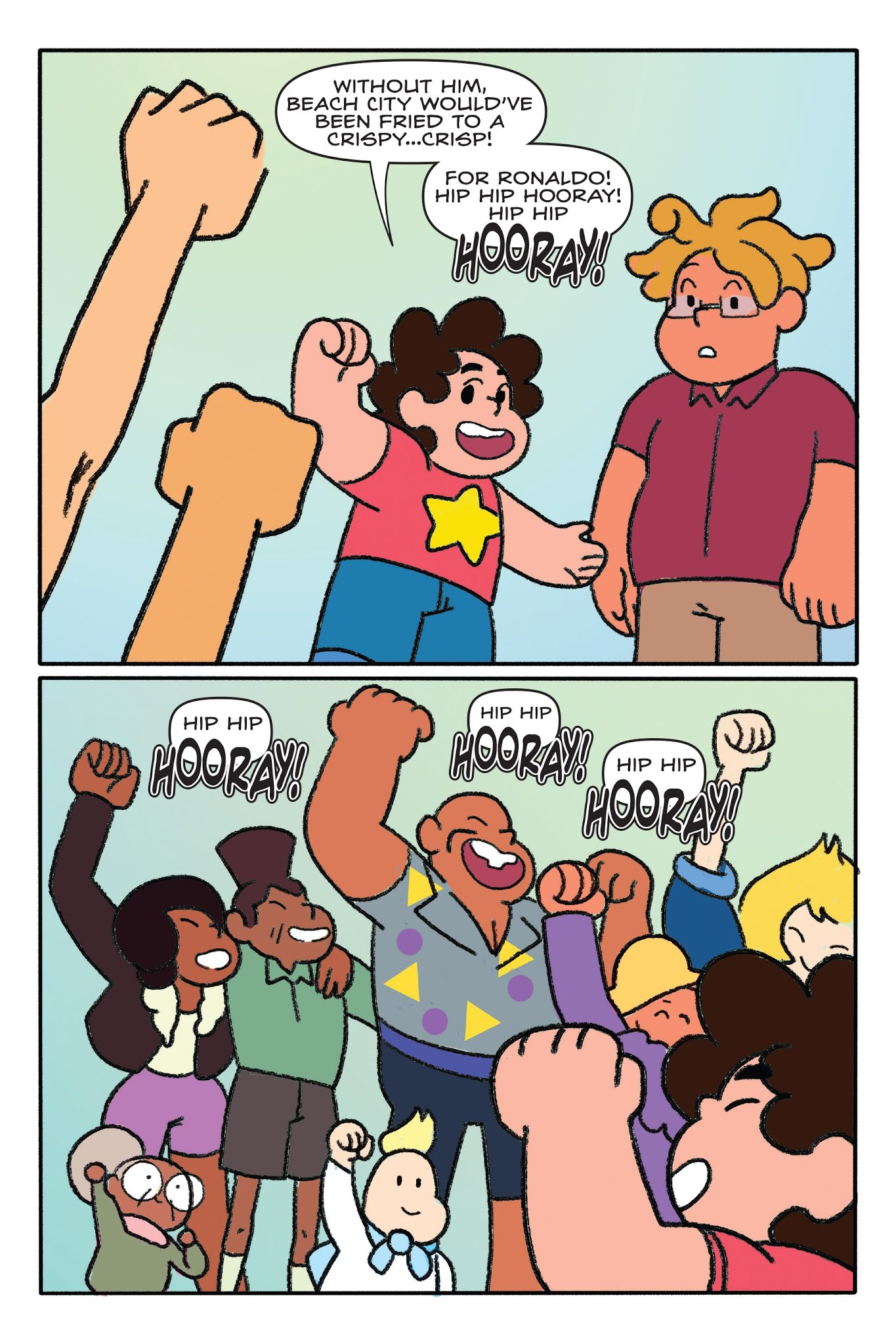 Read online Steven Universe: Anti-Gravity comic -  Issue # TPB - 126