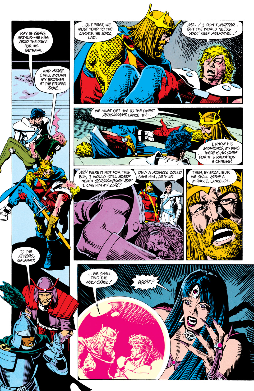 Read online Camelot 3000 comic -  Issue #8 - 22