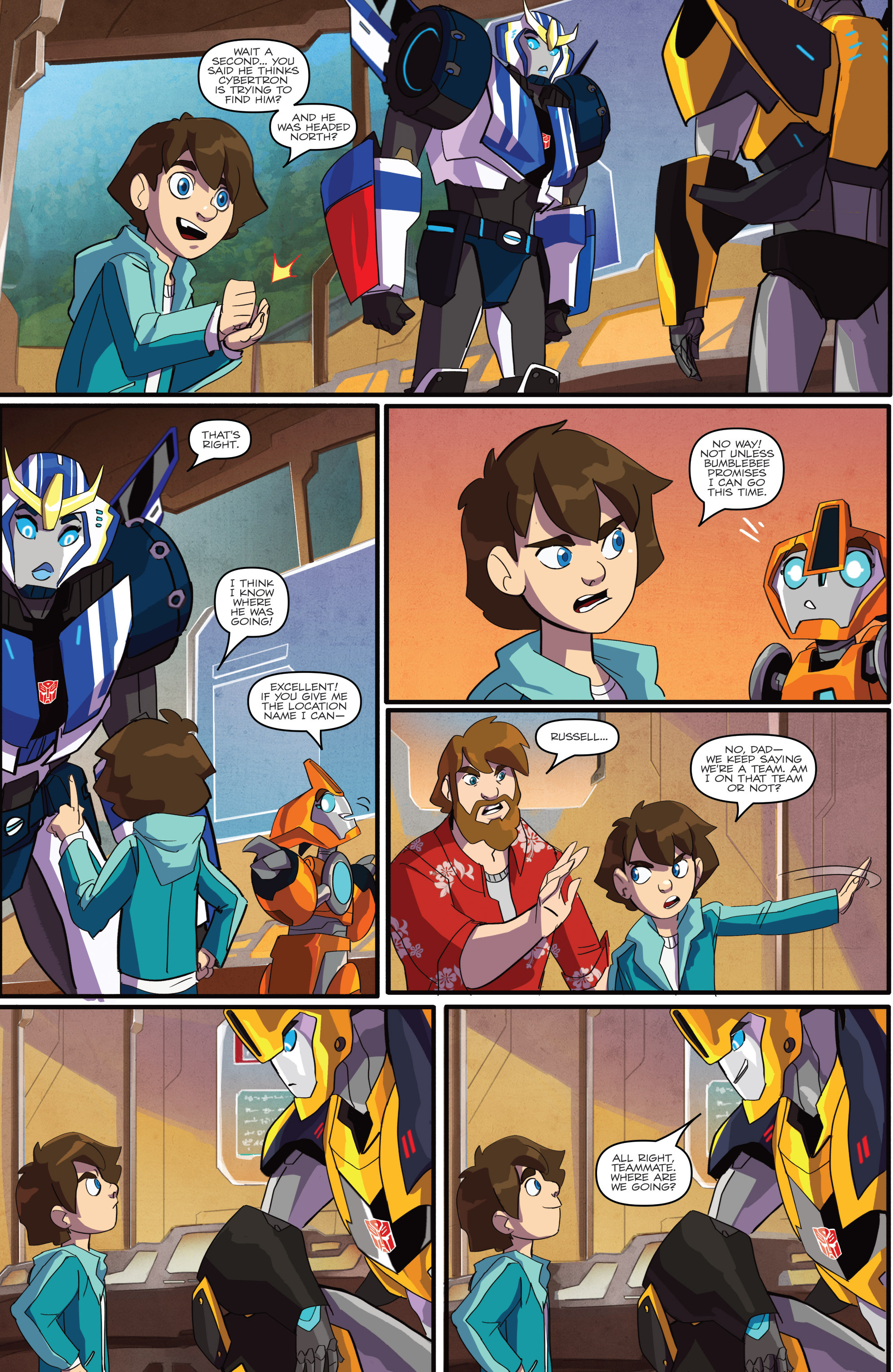 Read online Transformers: Robots In Disguise (2015) comic -  Issue #1 - 14