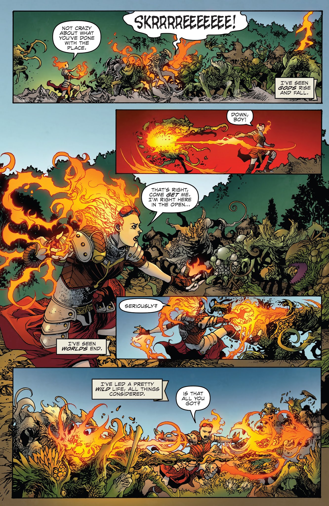 Read online Magic: The Gathering: Chandra comic -  Issue #1 - 7