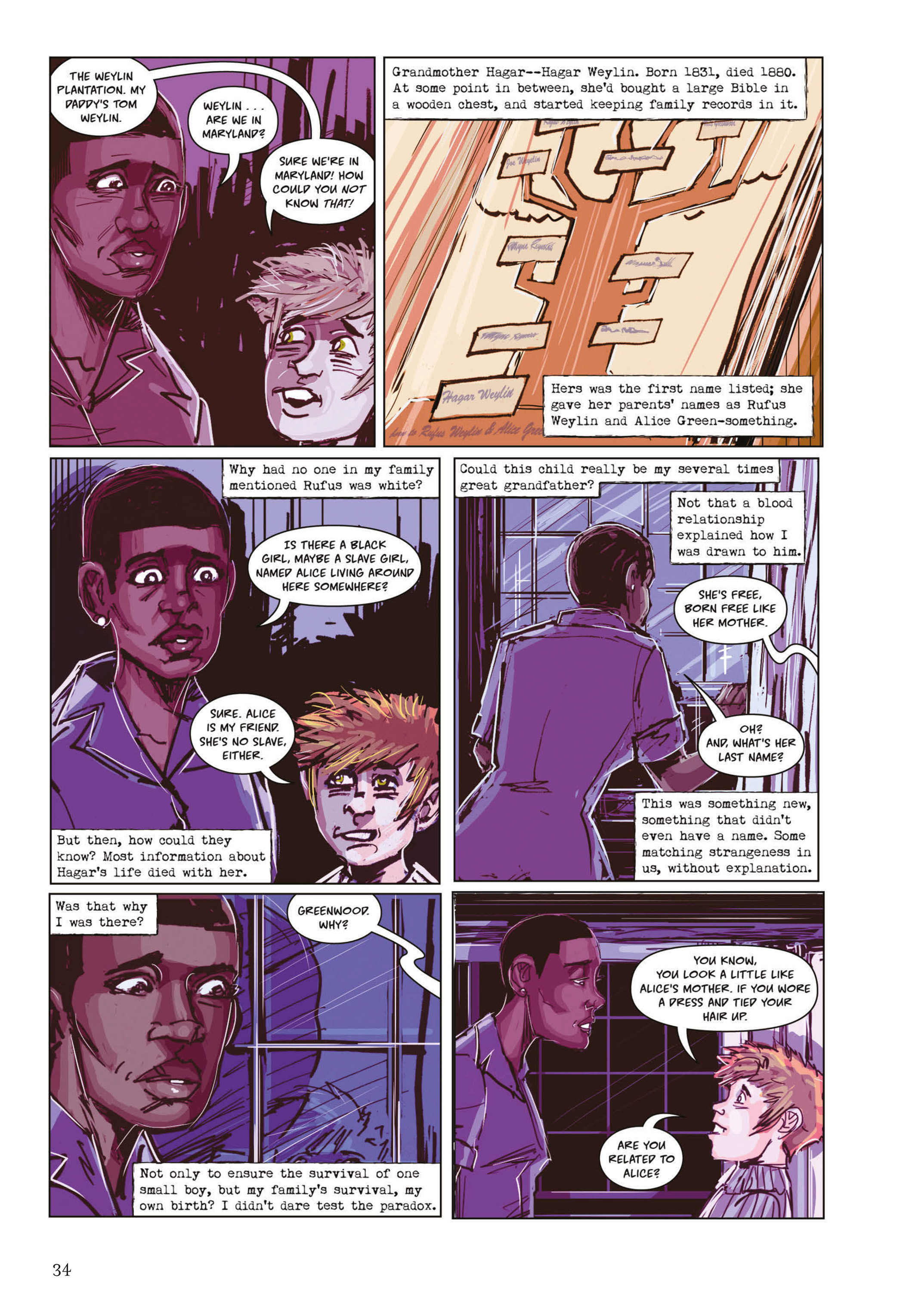 Read online Kindred: A Graphic Novel Adaptation comic -  Issue # TPB (Part 1) - 34