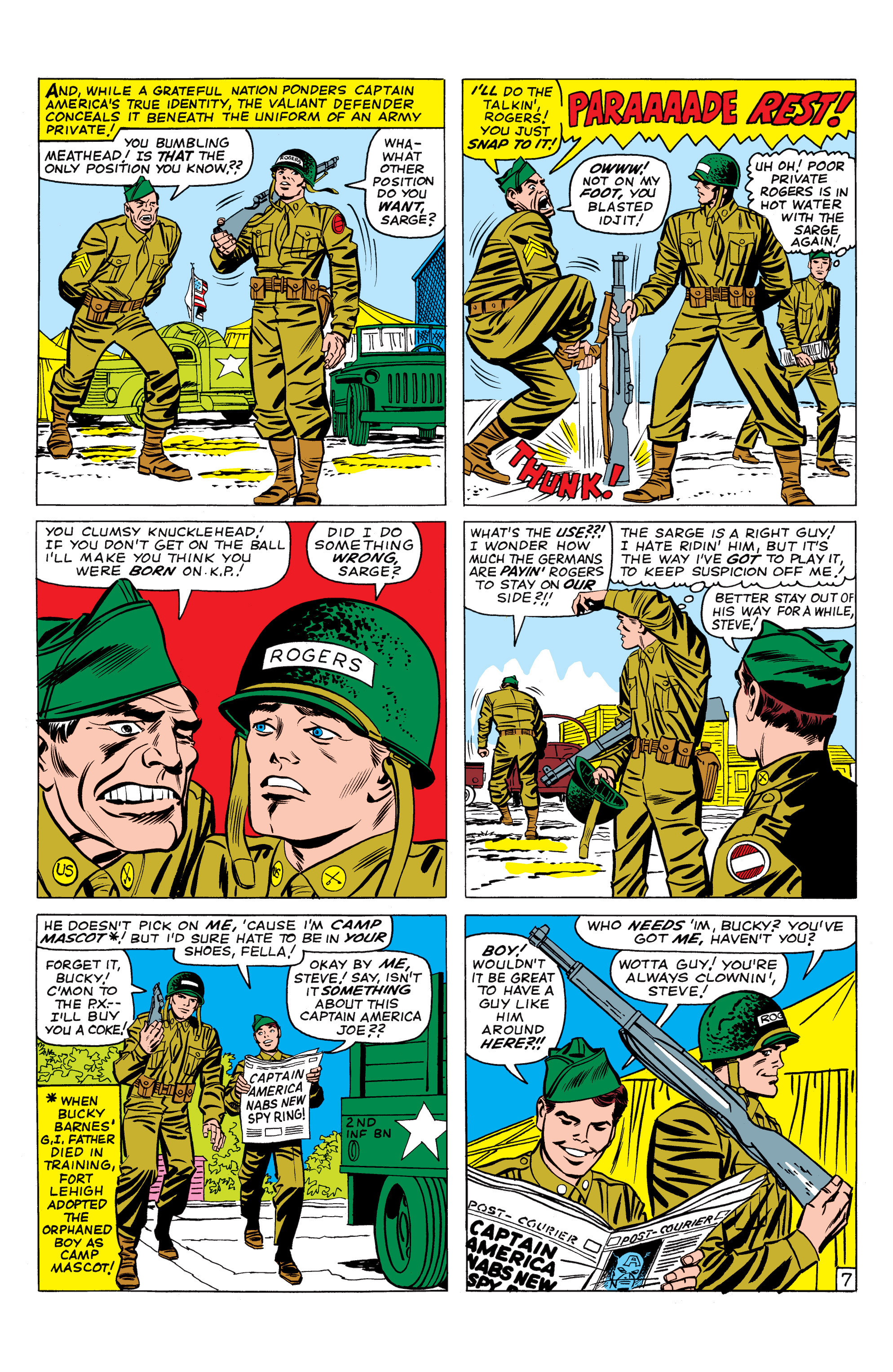 Read online Marvel Masterworks: Captain America comic -  Issue # TPB 1 (Part 1) - 57