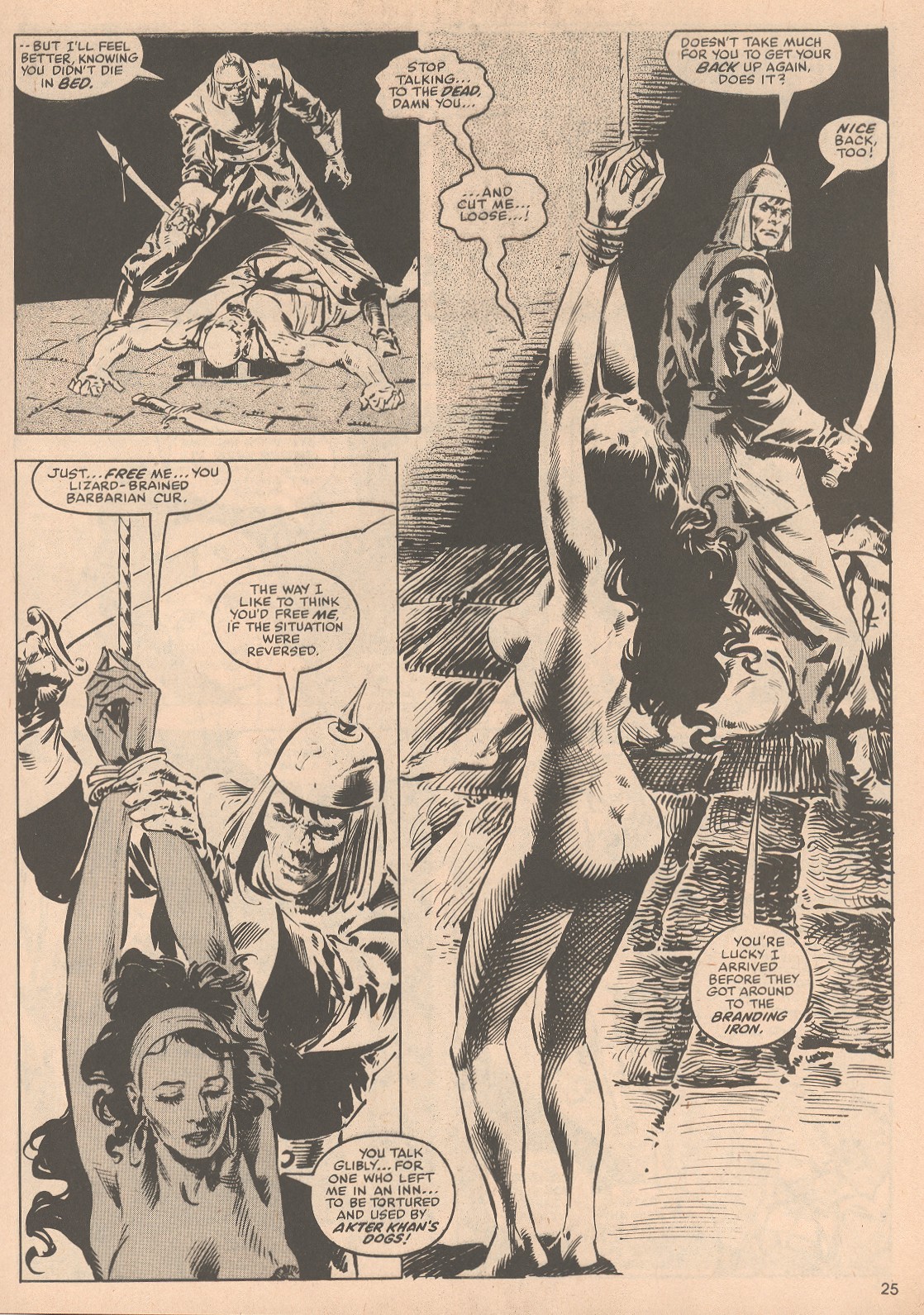 Read online The Savage Sword Of Conan comic -  Issue #58 - 26