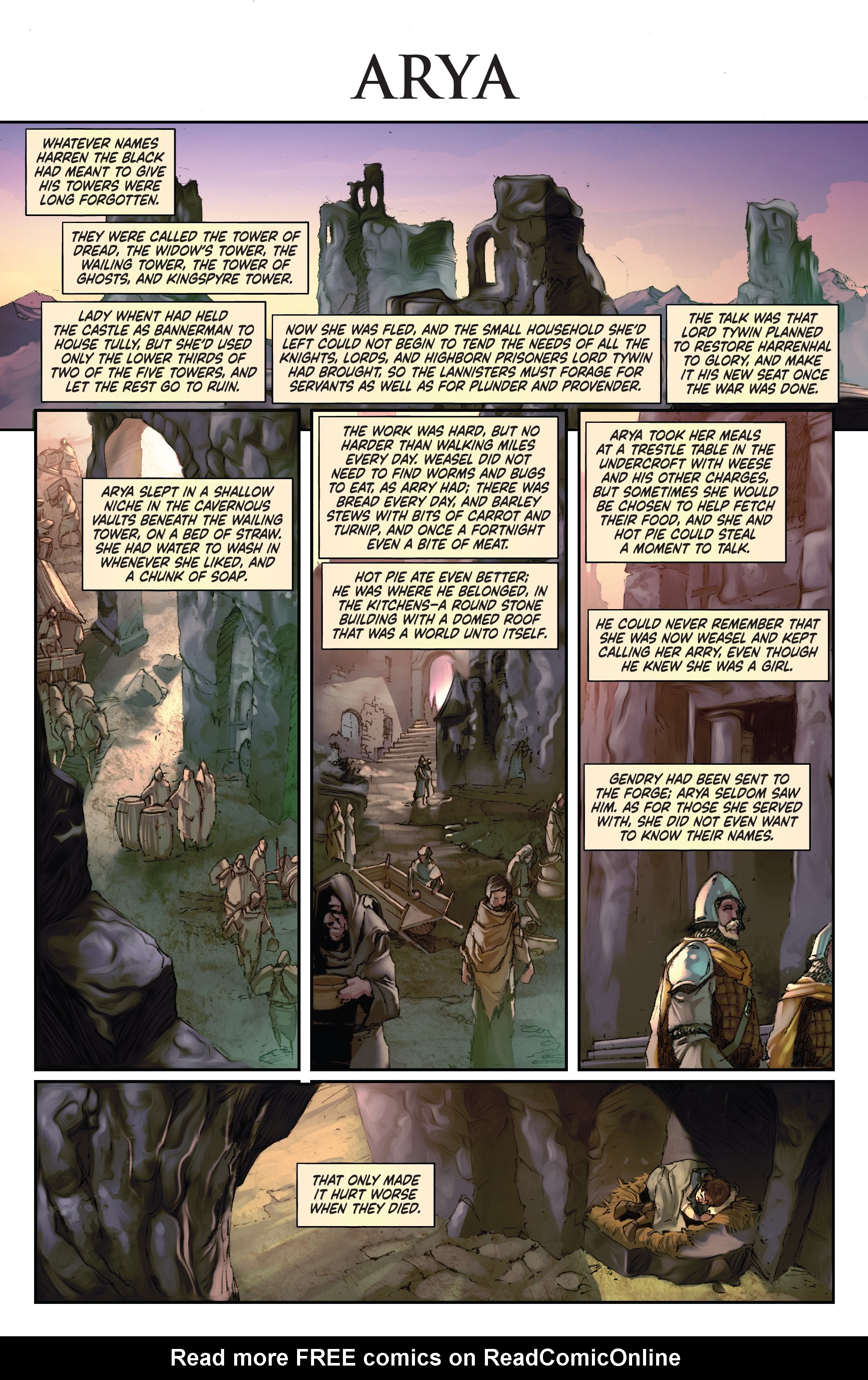 Read online A Clash of Kings comic -  Issue #15 - 16