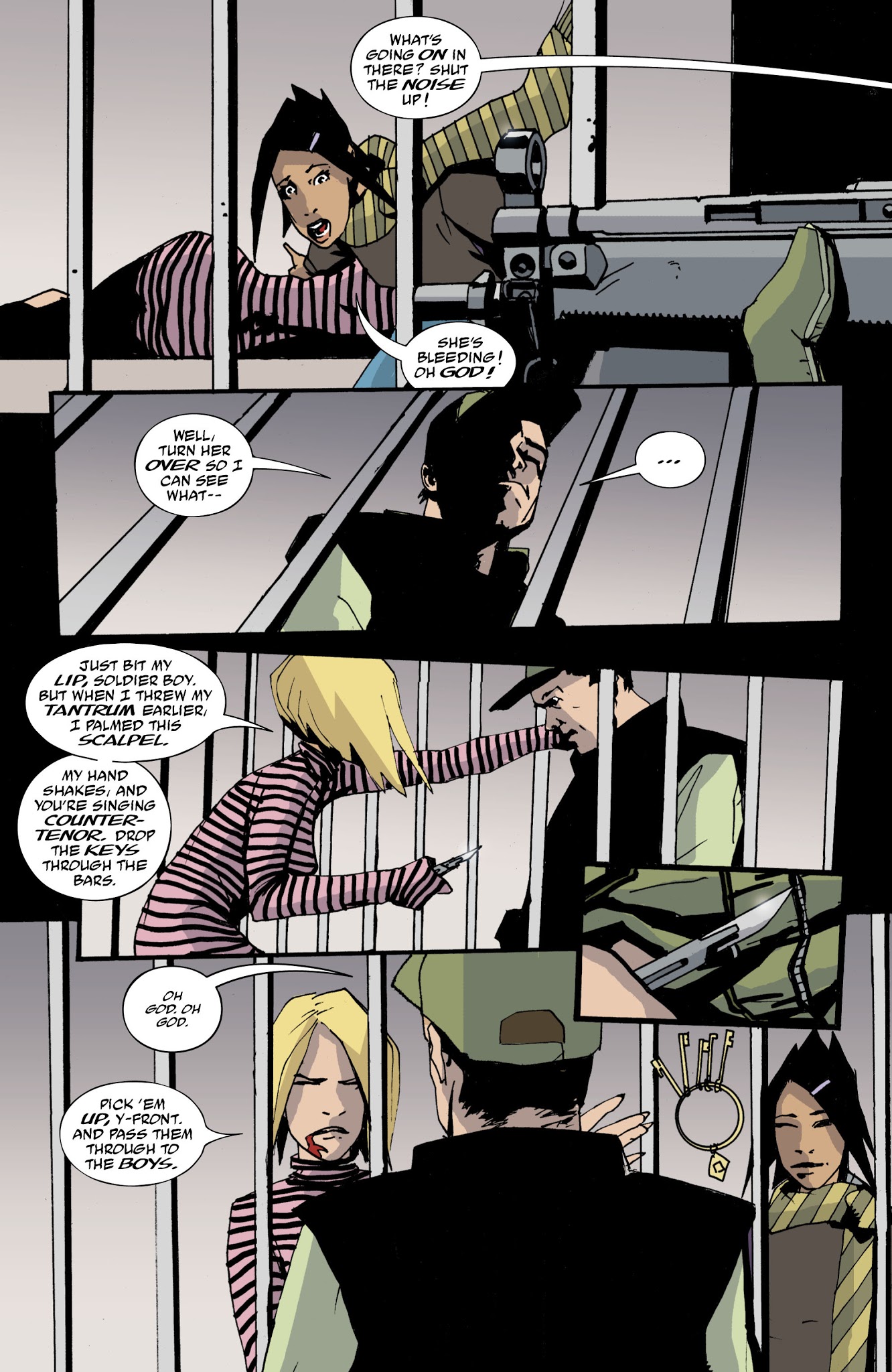 Read online Faker comic -  Issue #4 - 18