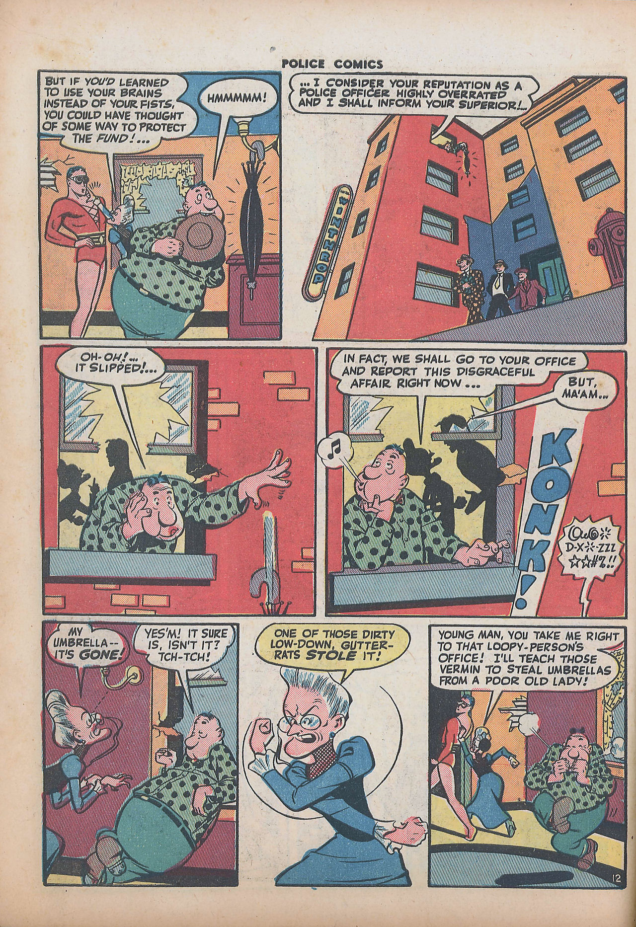 Read online Police Comics comic -  Issue #34 - 14