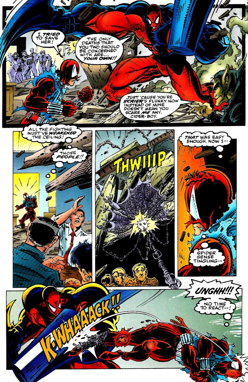 Read online Spider-Man: Maximum Clonage comic -  Issue # Issue Omega - 18