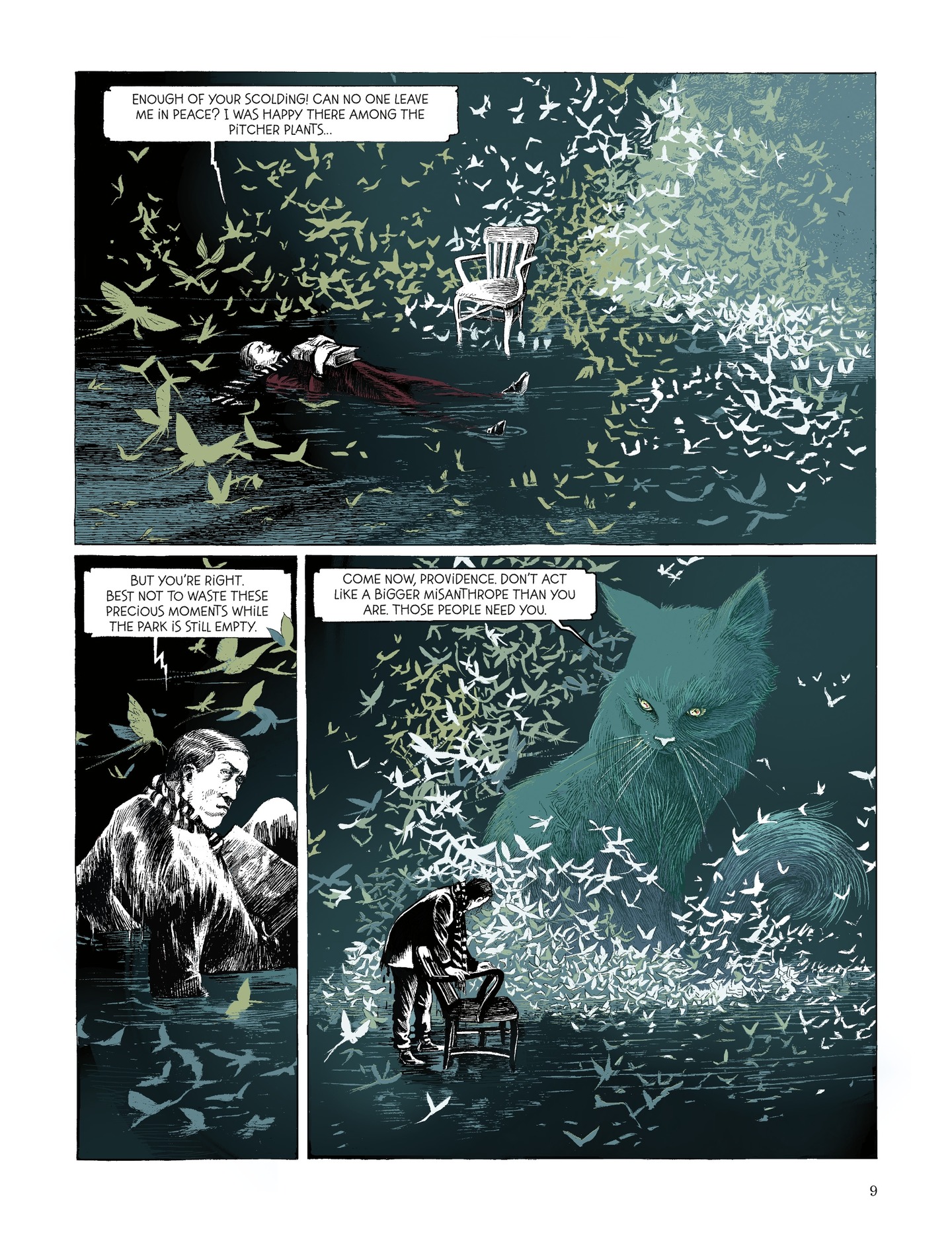Read online The Monstrous Dreams of Mr. Providence comic -  Issue # TPB - 10