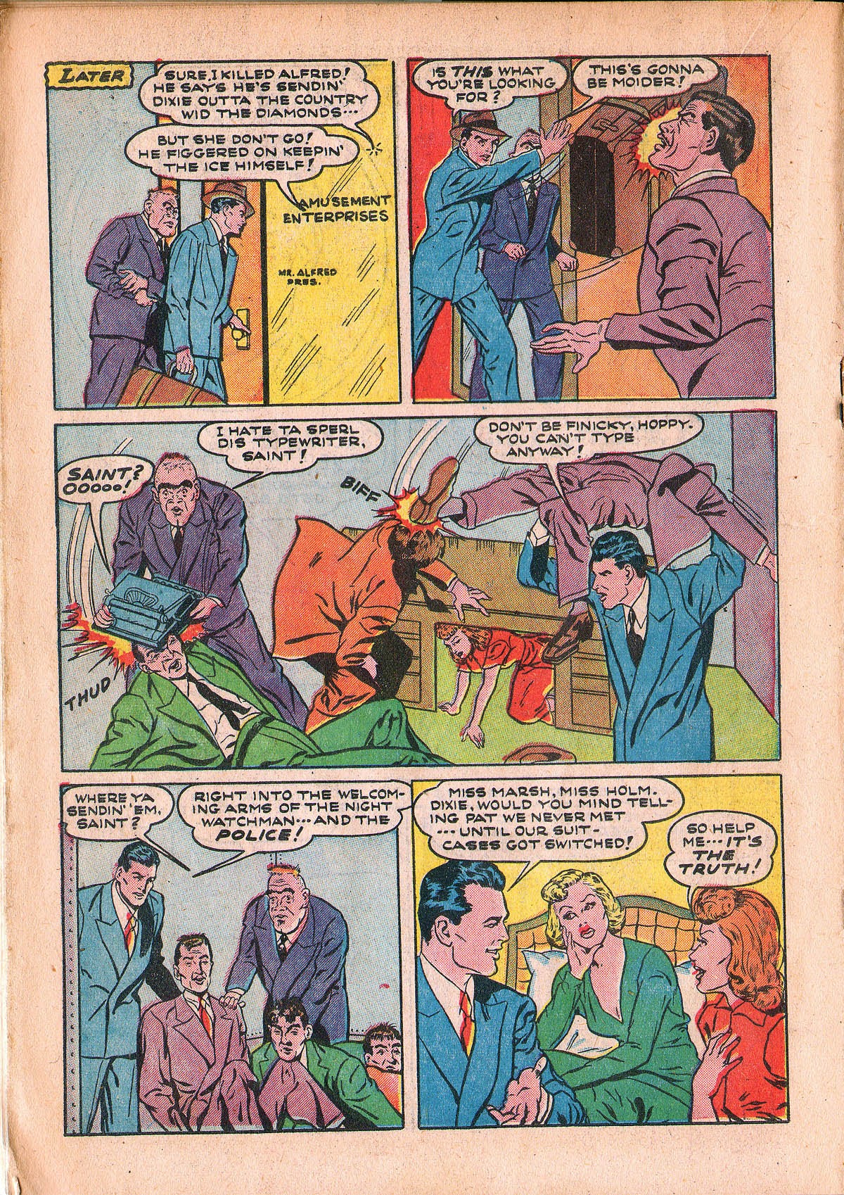 Read online The Saint (1947) comic -  Issue #5 - 26