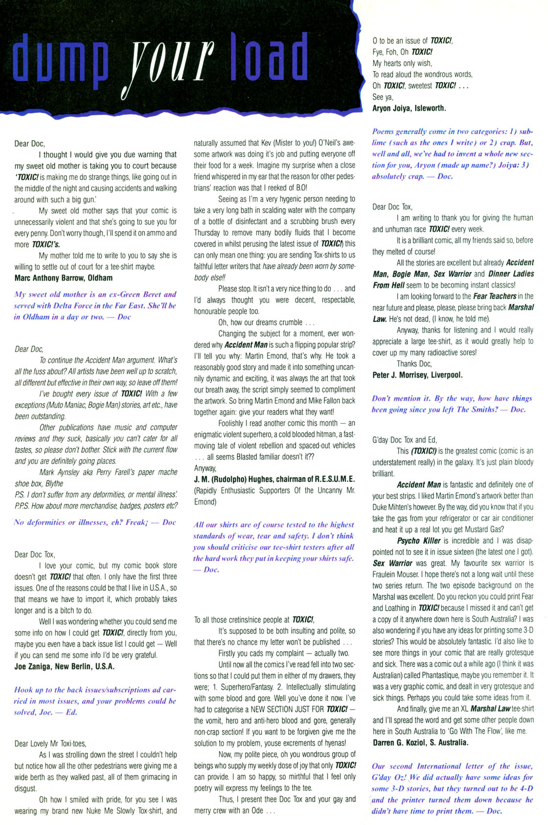 Read online Toxic! comic -  Issue #24 - 30