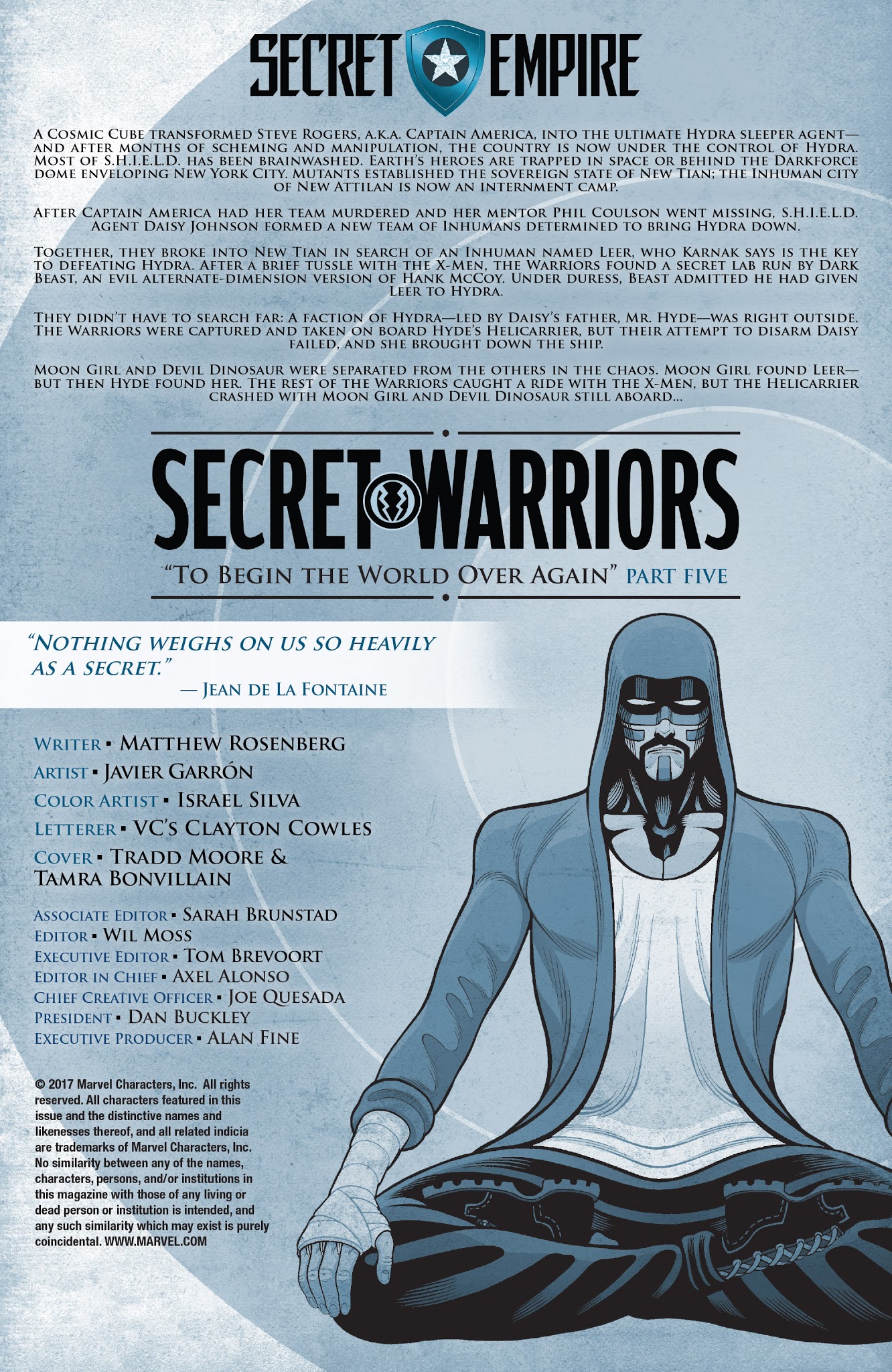 Read online Secret Warriors (2017) comic -  Issue # _TPB 1 - 104