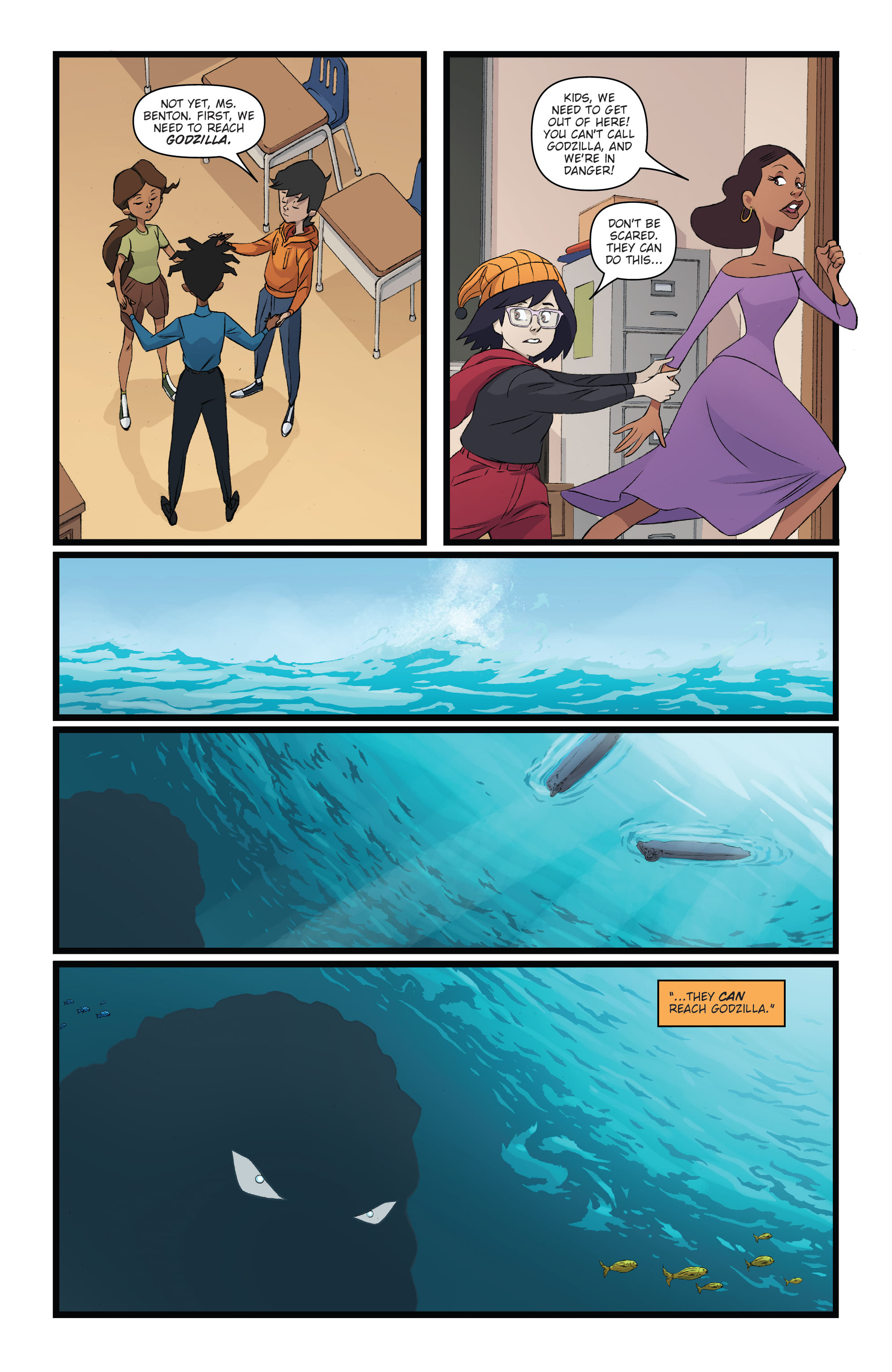 Read online Godzilla: Monsters & Protectors - All Hail the King! comic -  Issue #4 - 19