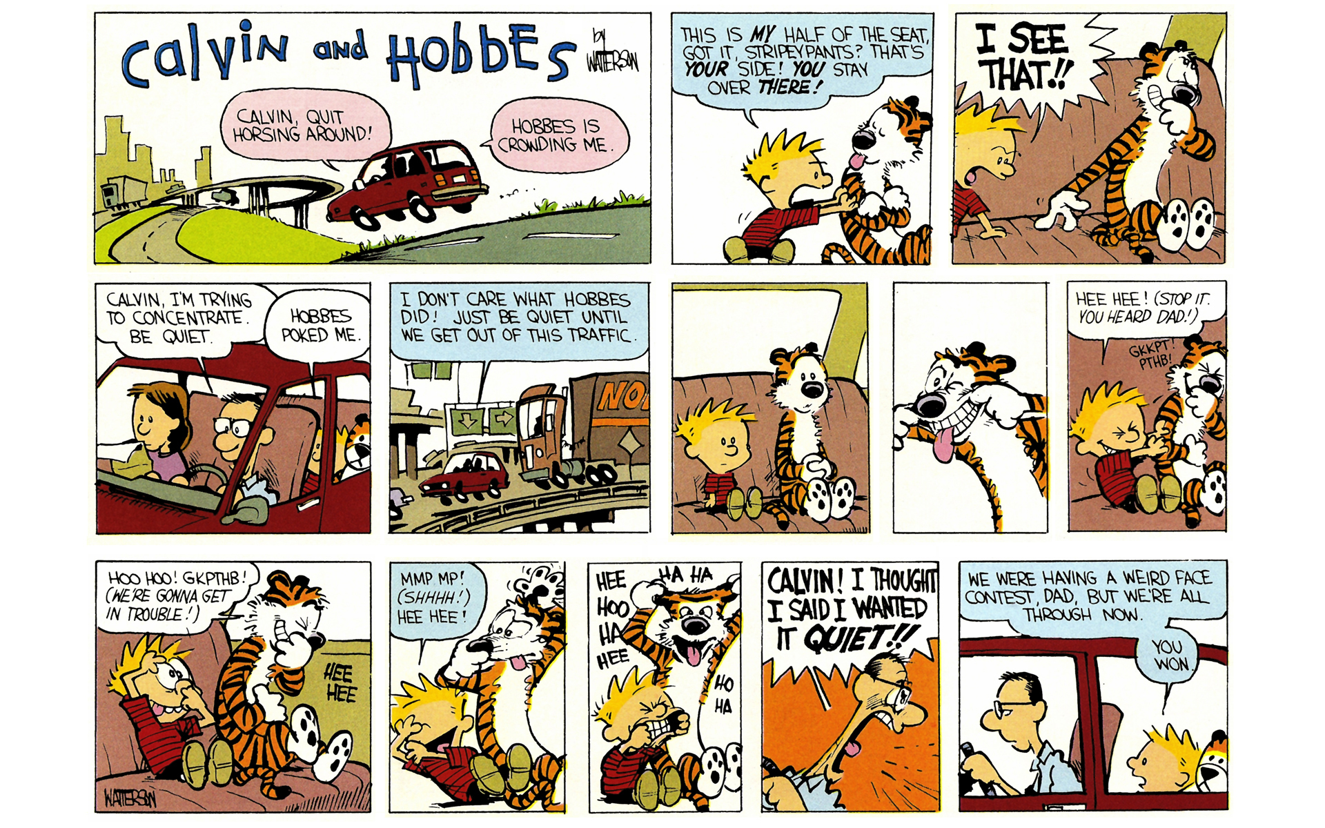 Read online Calvin and Hobbes comic -  Issue #1 - 133